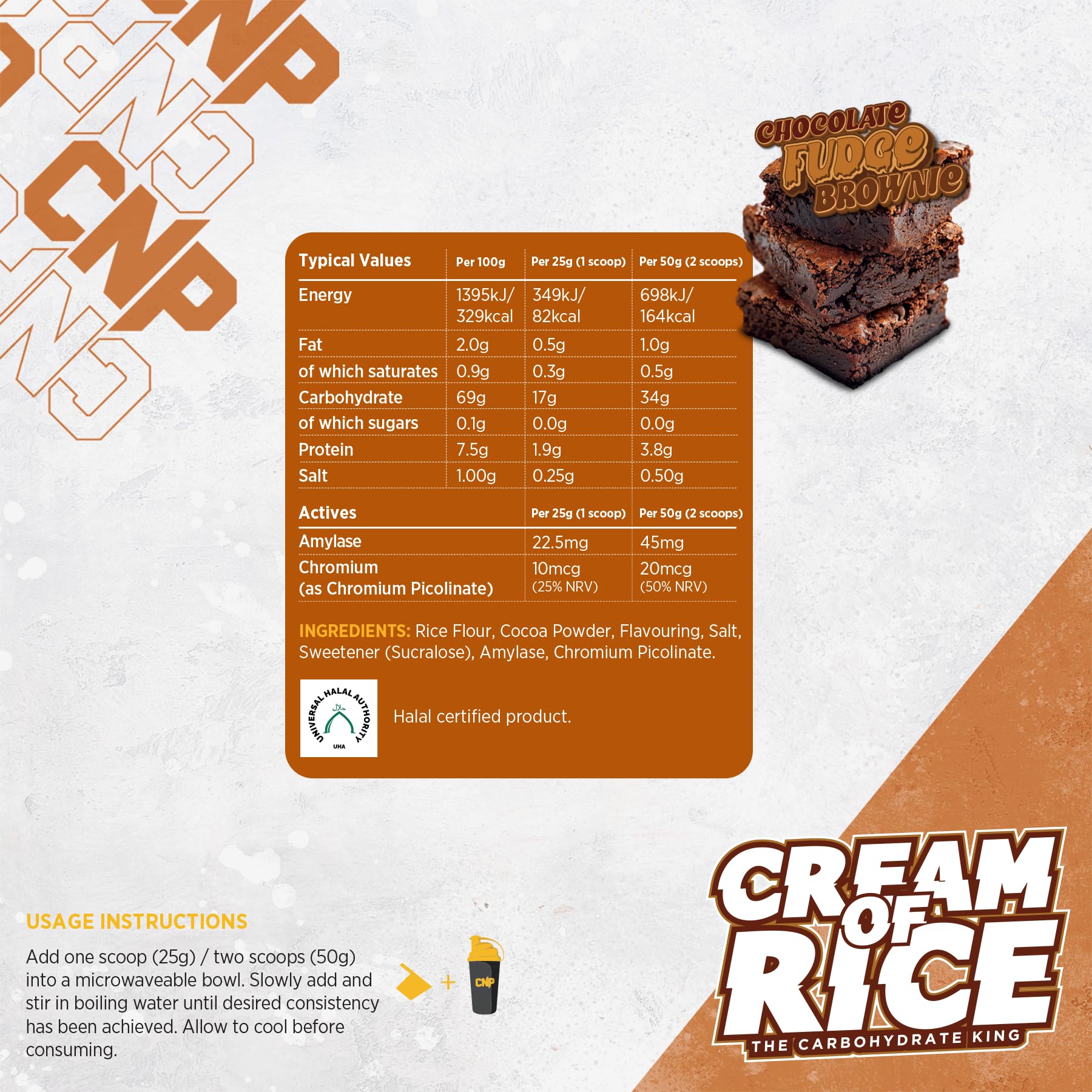 CNP Cream of Rice - Functional Foods