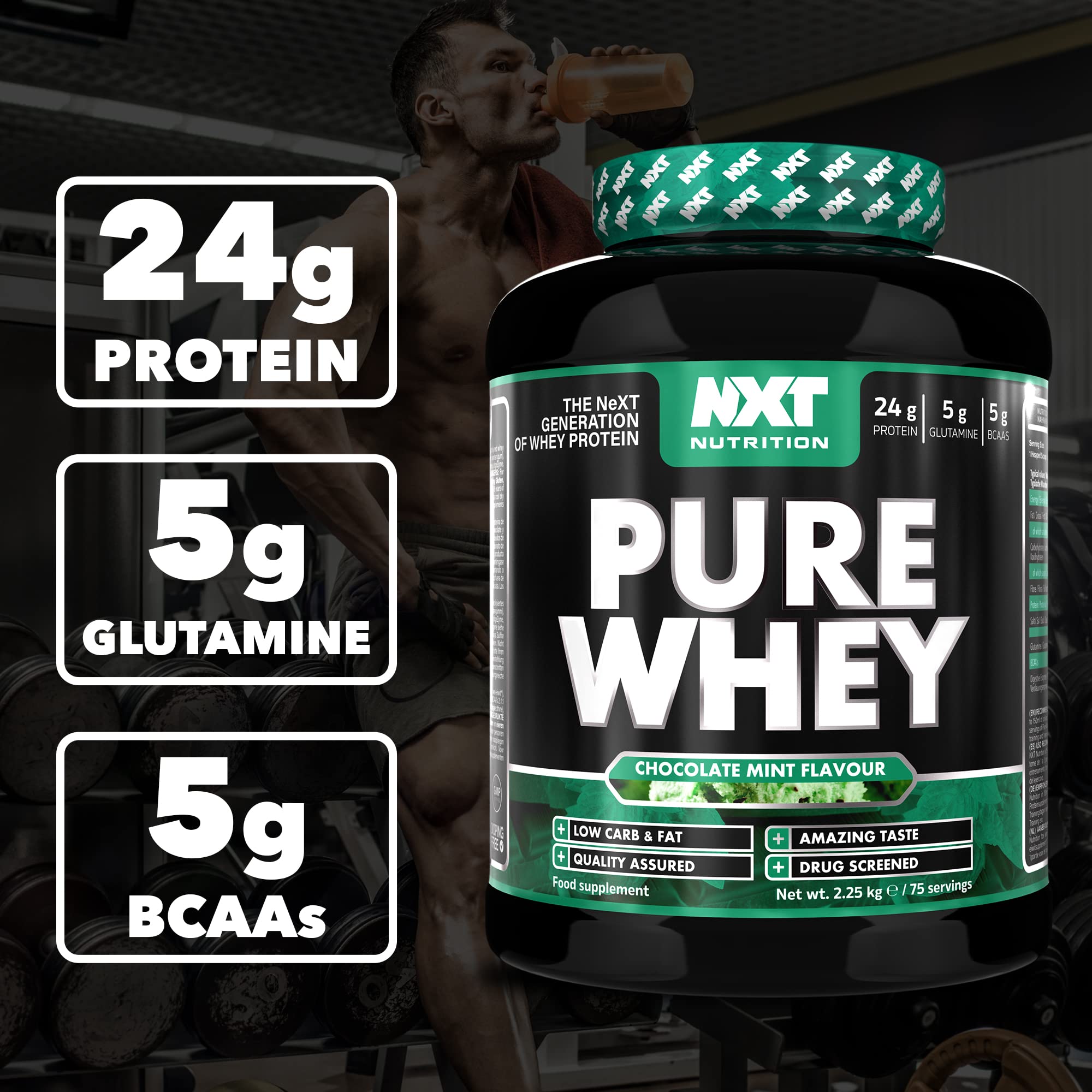 NXT Nutrition Pure Whey Deluxe 2.1kg