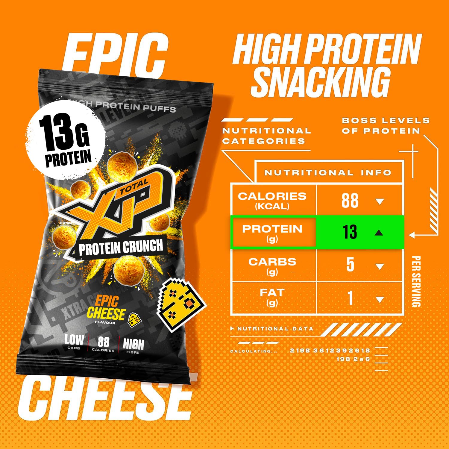 TOTAL XP Protein Crunch 12x26g