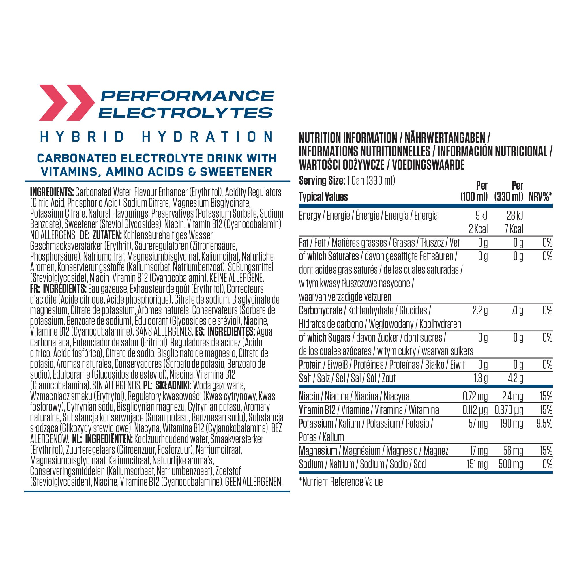 Applied Nutrition NA.11 12x330ml