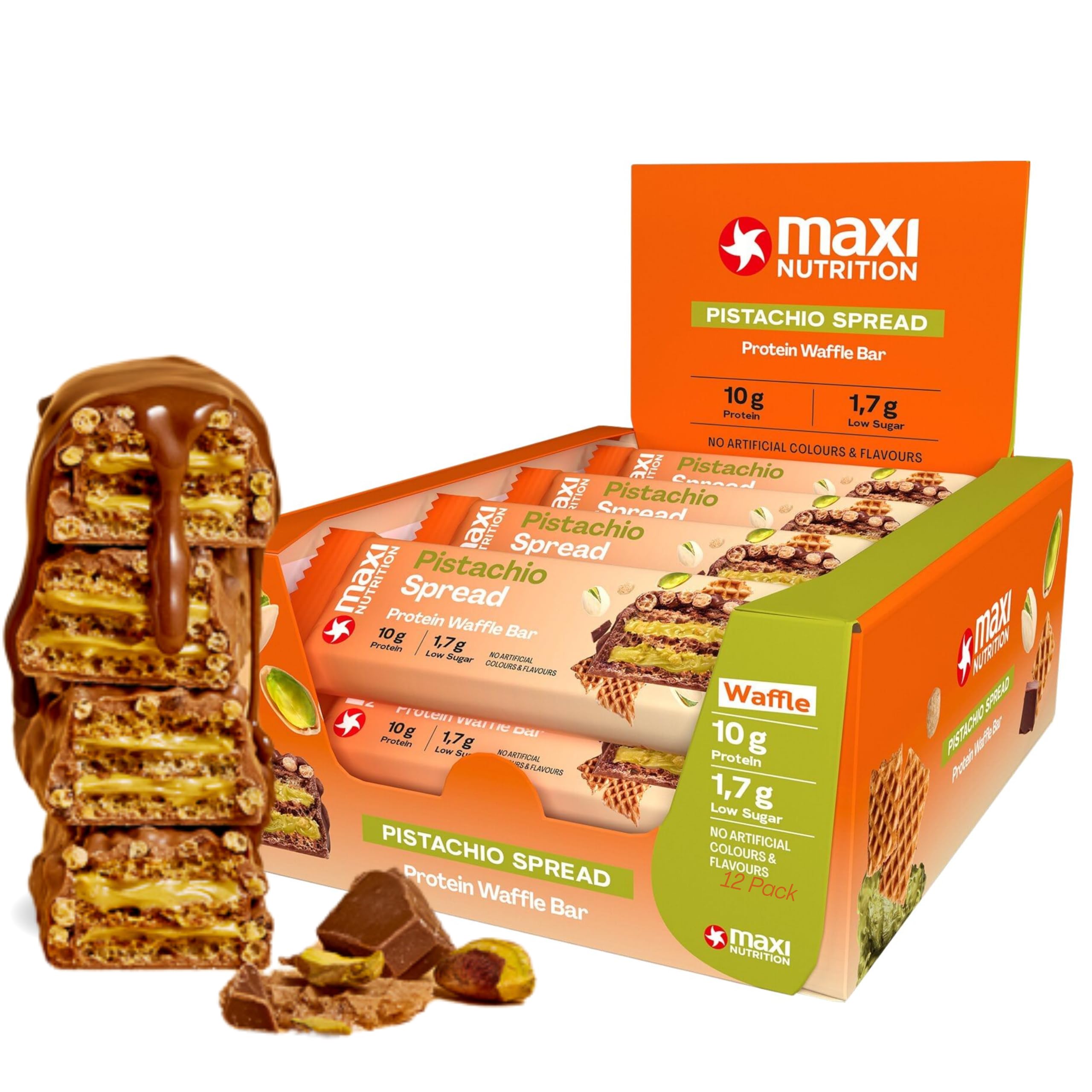 MaxiNutrition Protein Waffle Bar - Protein Bars