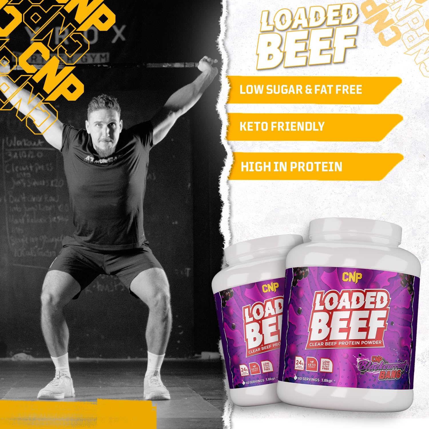 CNP Loaded Beef - Clear Collagen Protein Powder