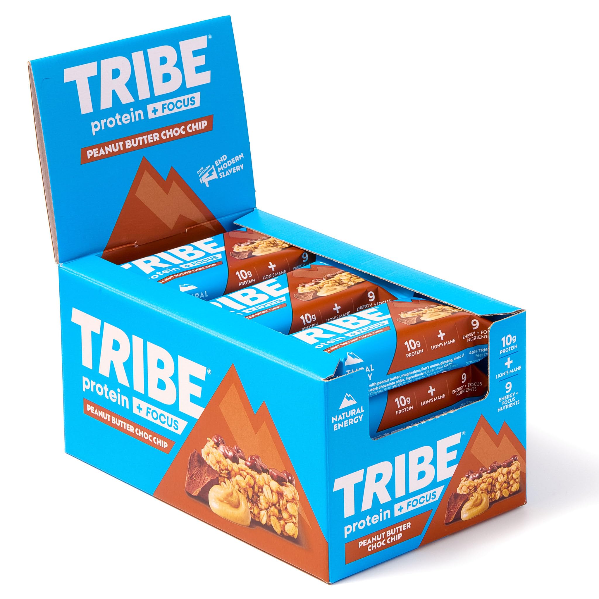 Tribe Protein + Focus Flapjack - Protein Flapjacks