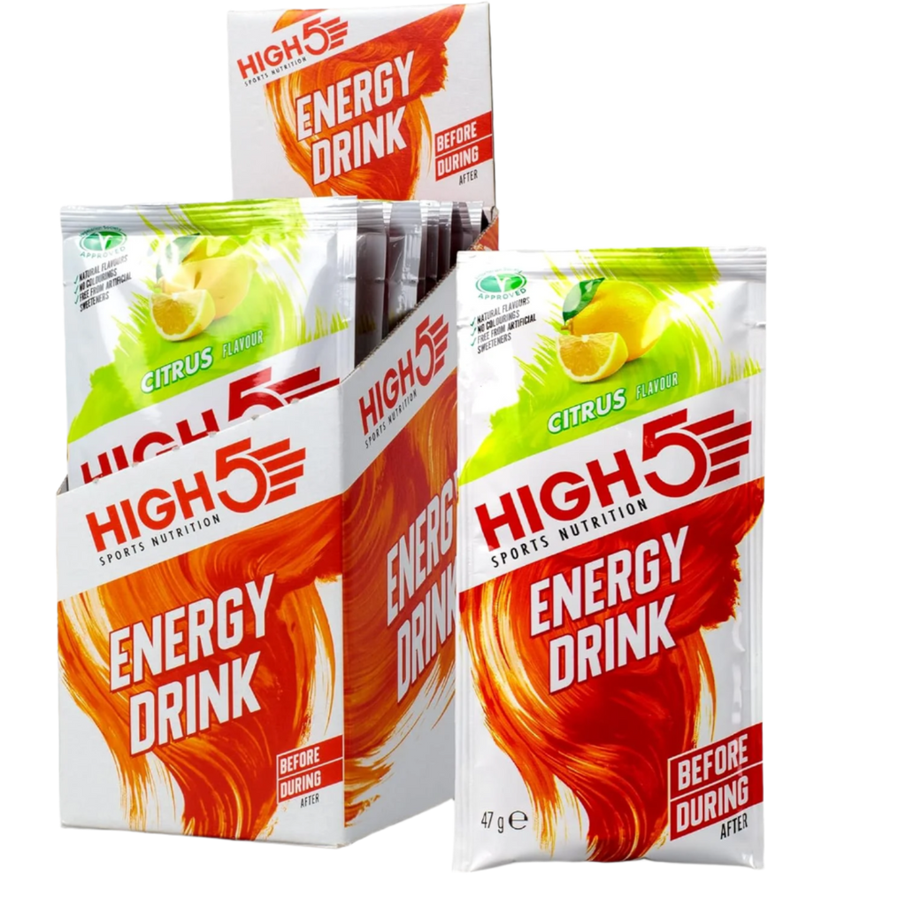 HIGH5 Energy Drink - 12x47g / Citrus - Sports & Energy Drink Mixes