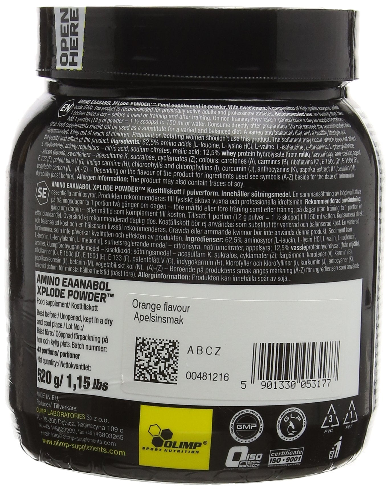 Olimp Sport Nutrition Amino EAA Xplode - Amino Acids Powder