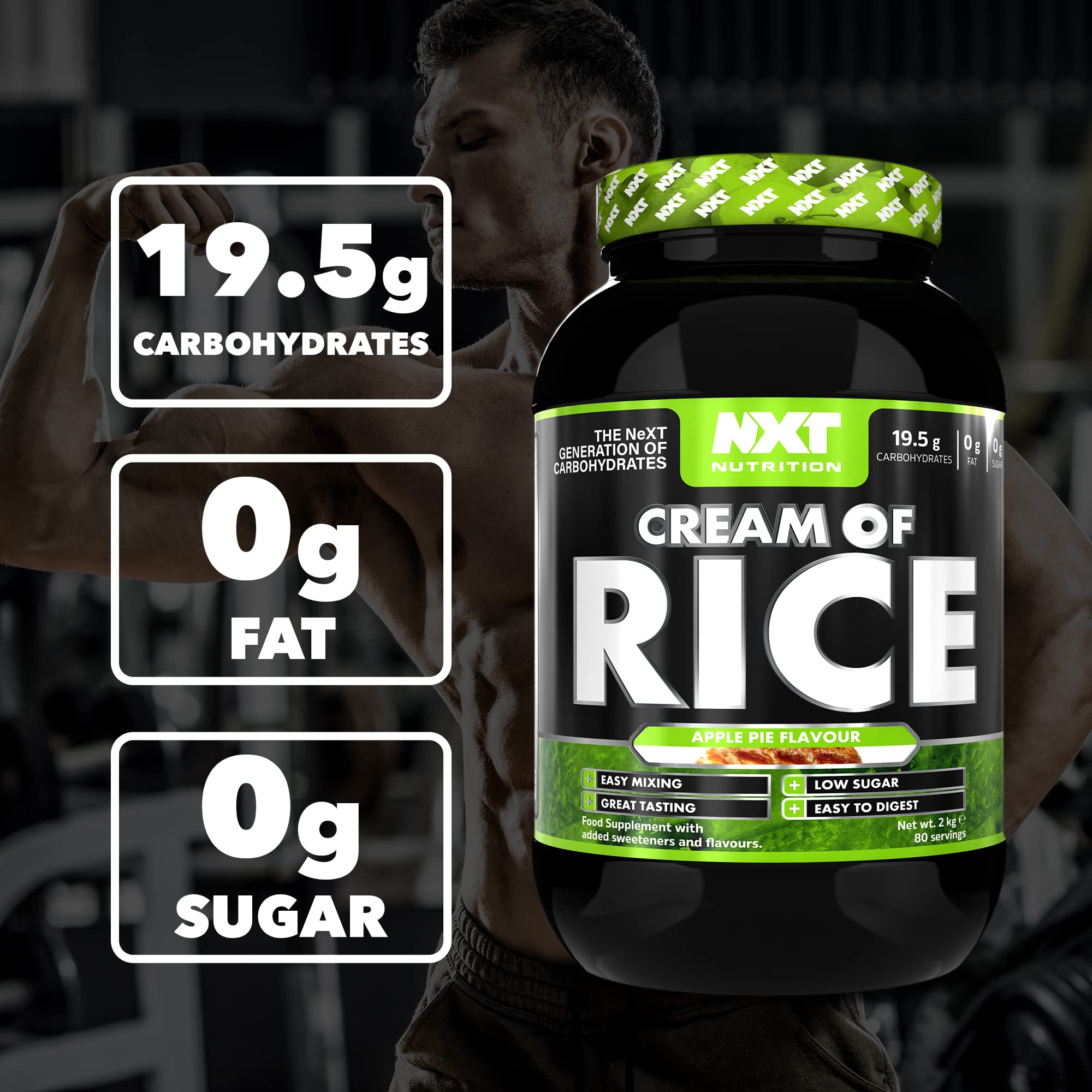 NXT Nutrition Cream of Rice 2kg