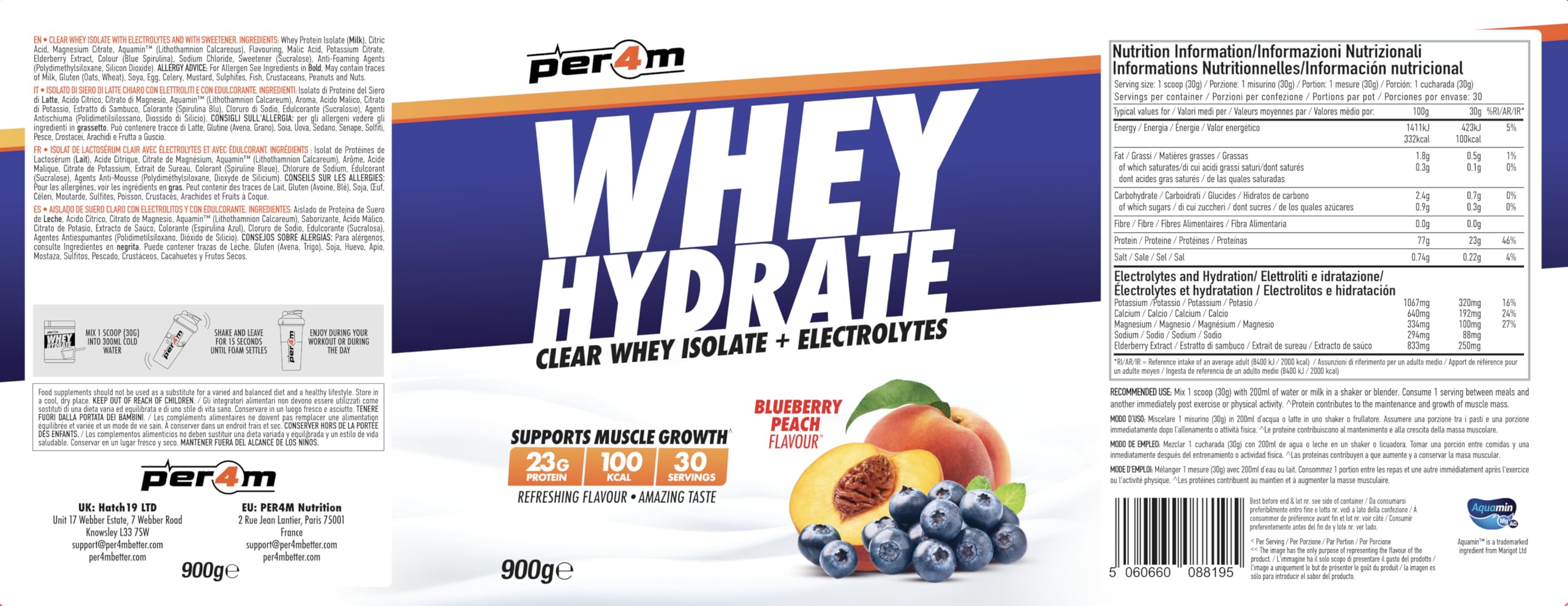 Per4m Whey Hydrate