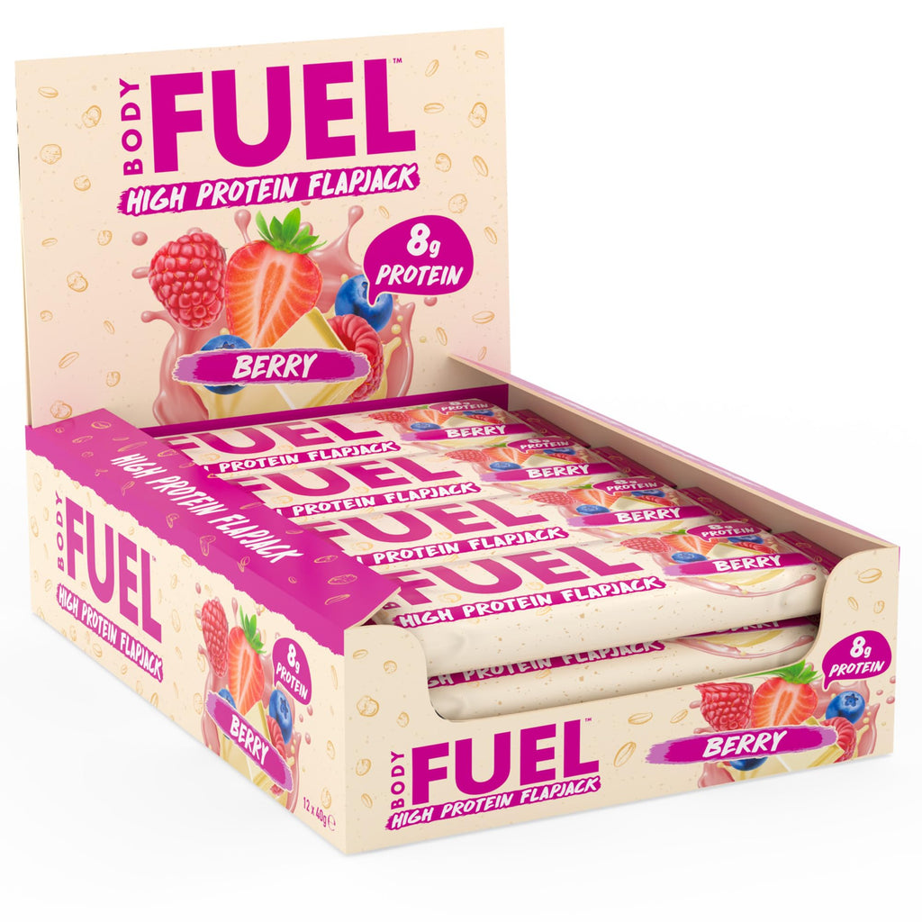 Applied Nutrition Body Fuel High Protein Flapjacks - British Brands