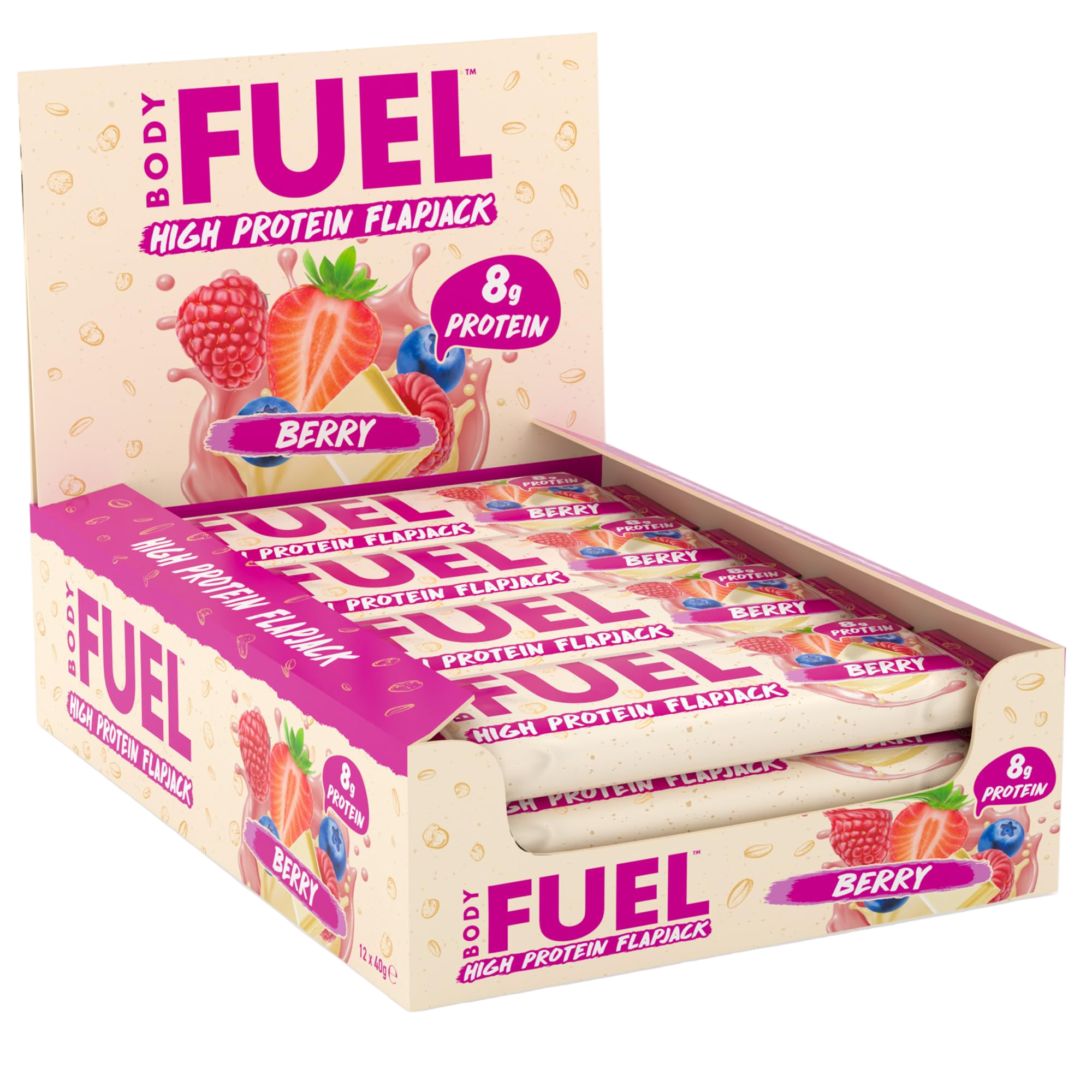 Applied Nutrition Body Fuel High Protein Flapjacks