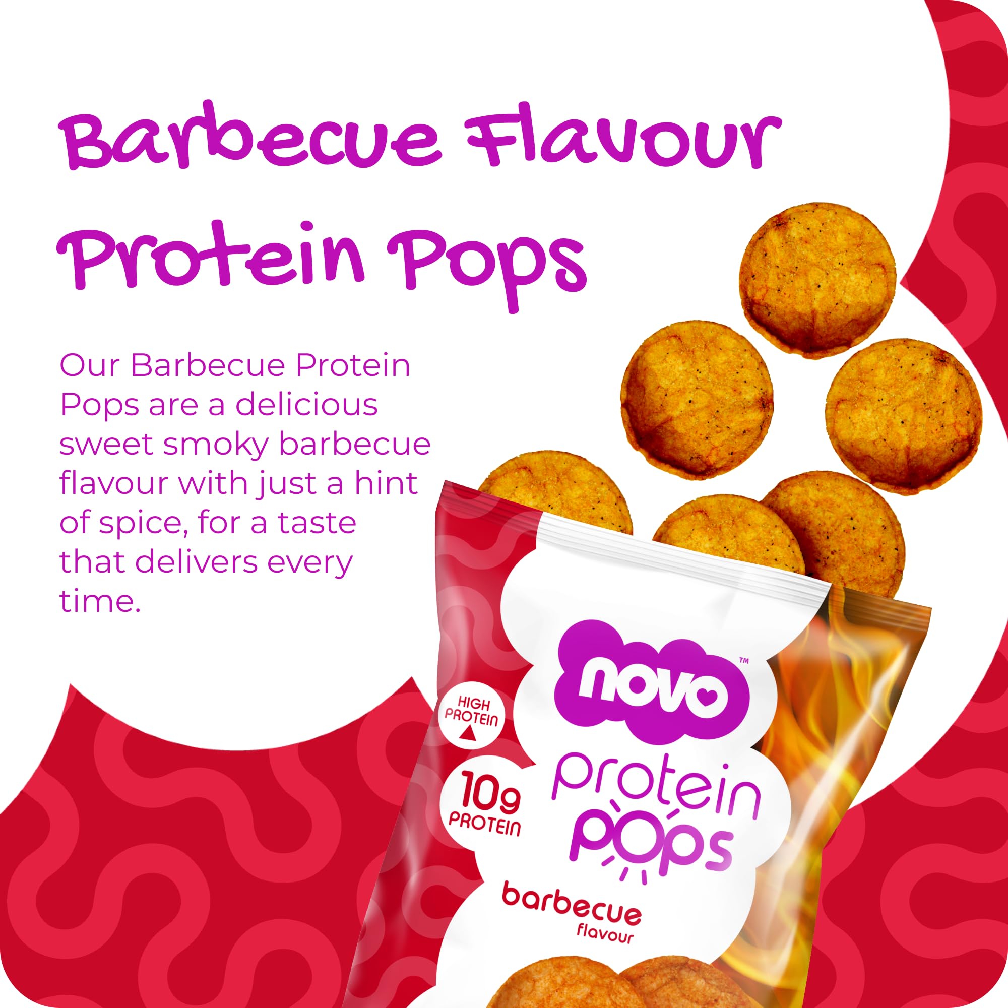 Novo Nutrition Novo Protein Pops - Protein Crisps