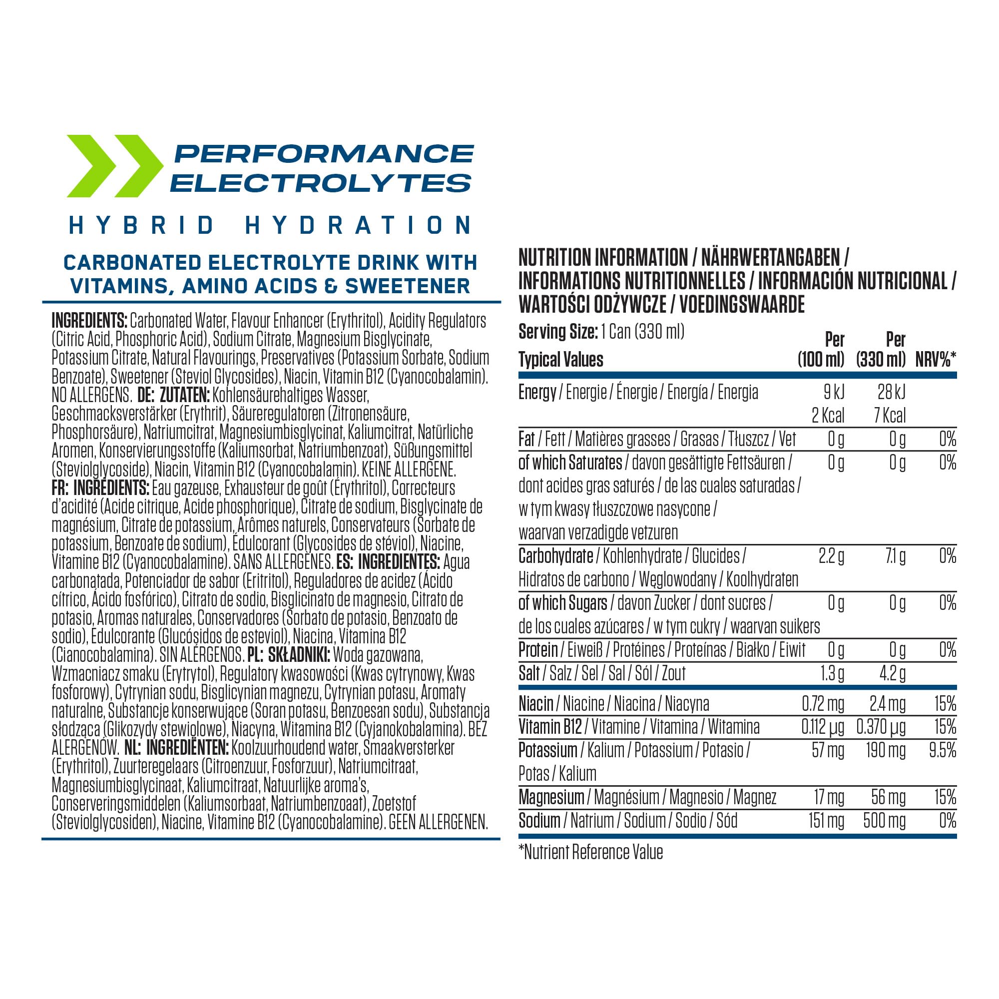 Applied Nutrition NA.11 12x330ml