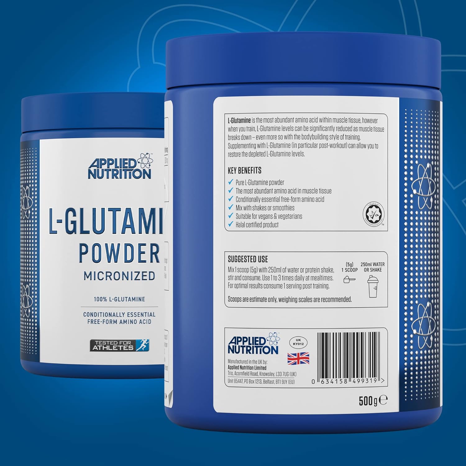 Applied Nutrition L-Glutamine - Glutamine Powder