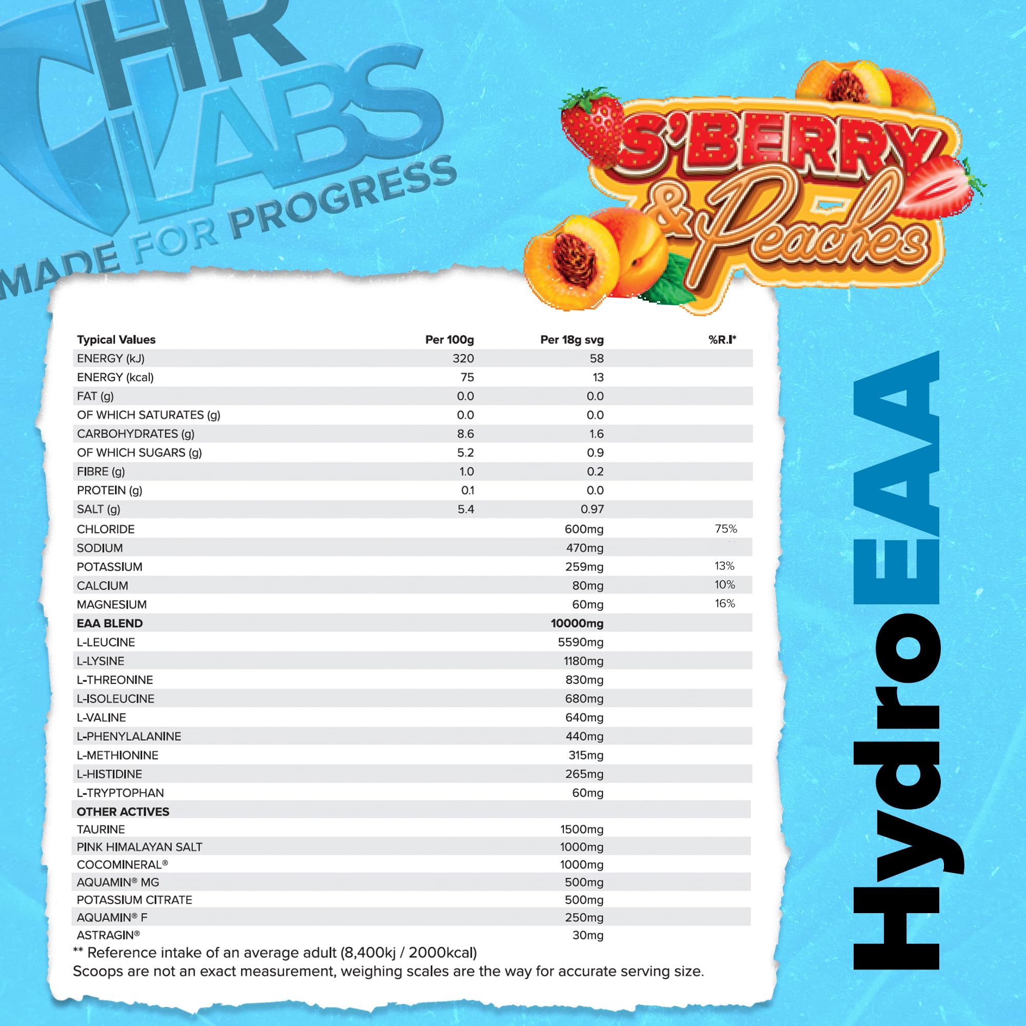 HR Labs HydroEAA - Amino Acids
