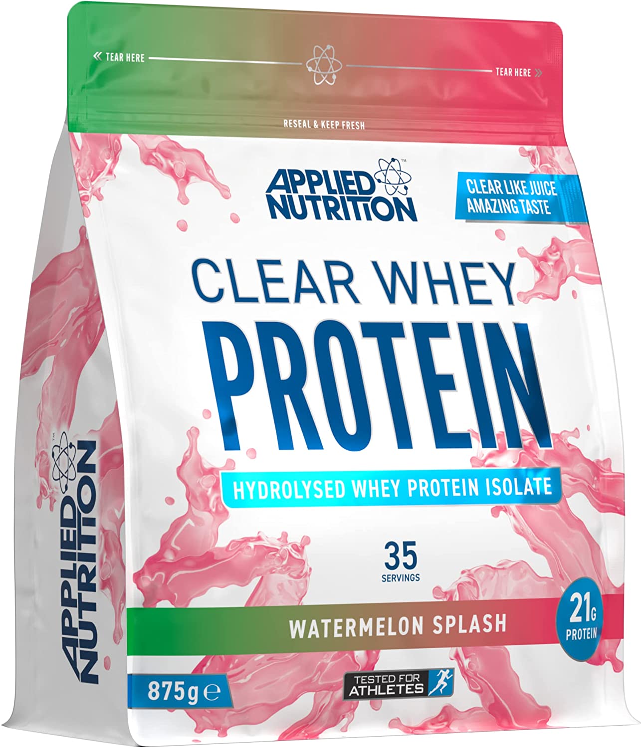 Watermelon-flavored ultra-hydrolysed whey protein for muscle recovery and weight management