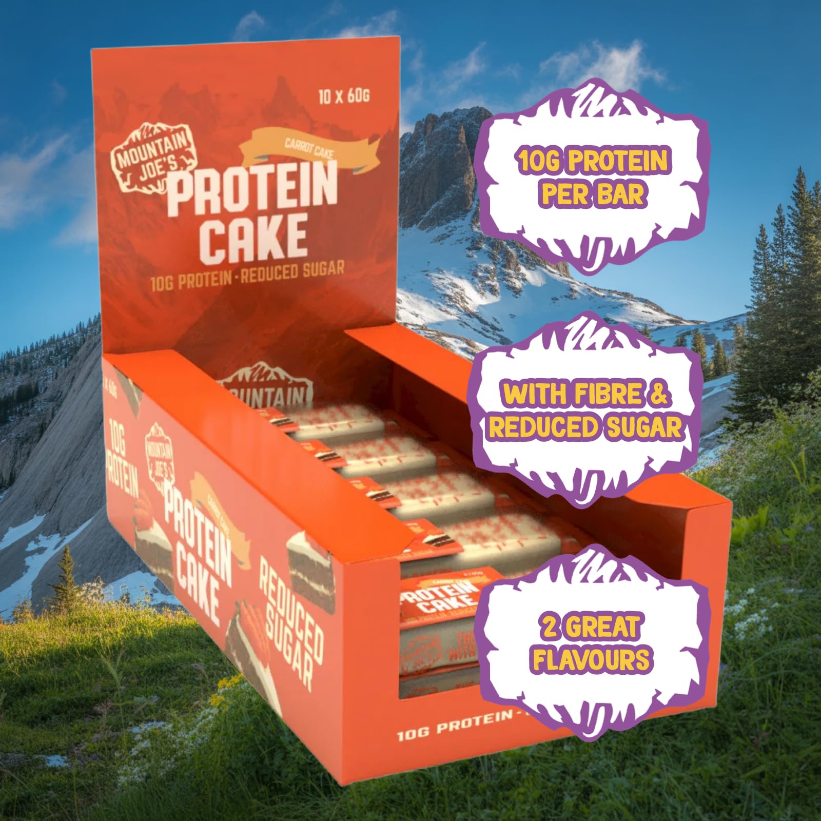 Mountain Joe's Protein Cake