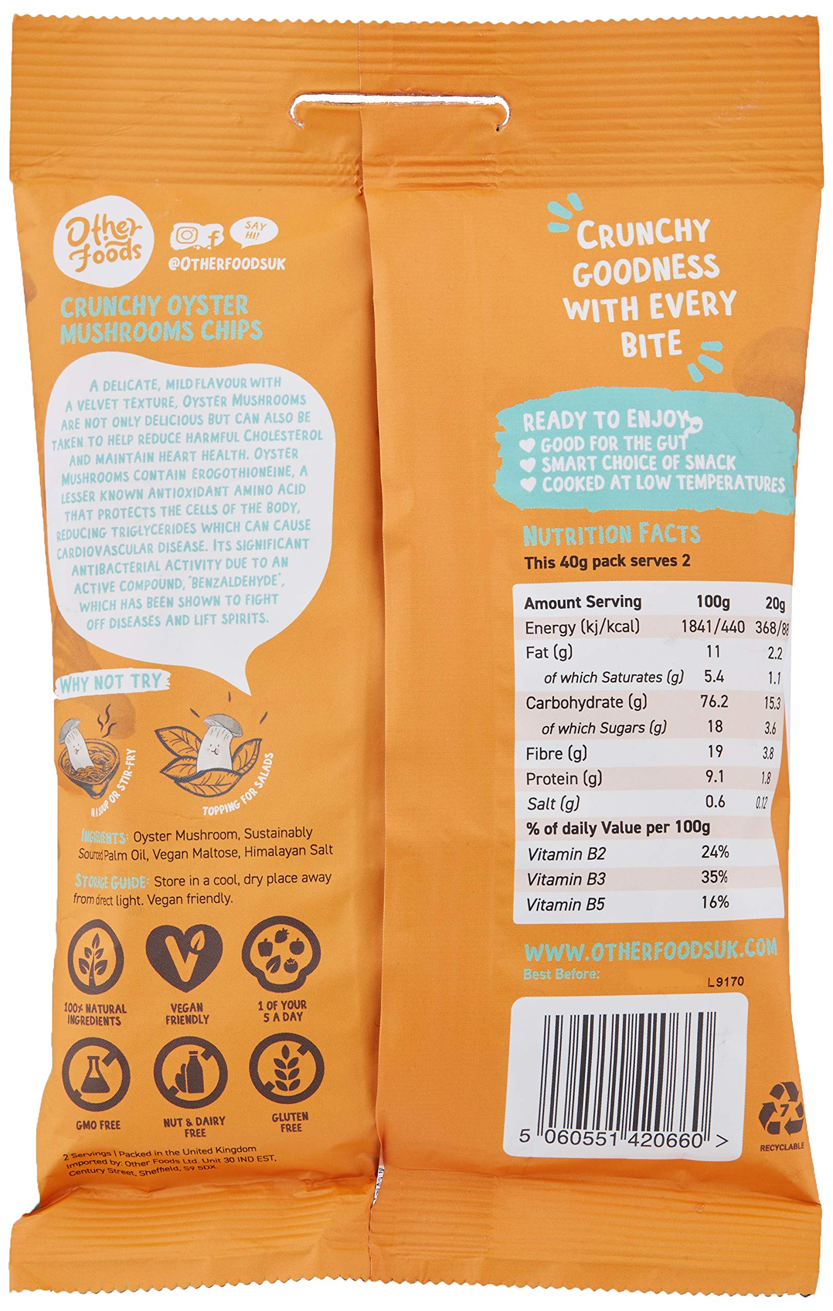 Other Foods Mushroom Crisps