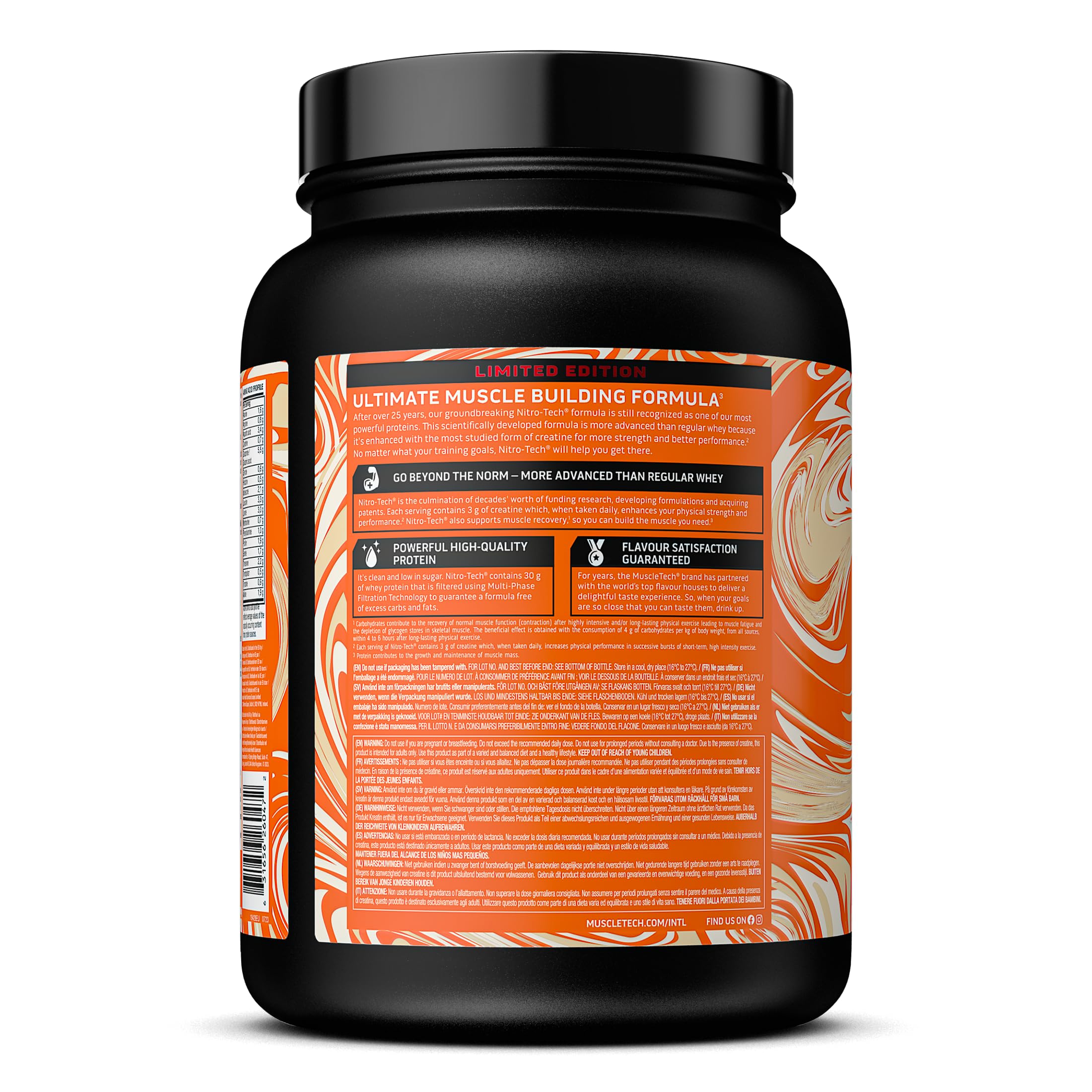 Muscletech Nitro Tech - Whey Protein Powder