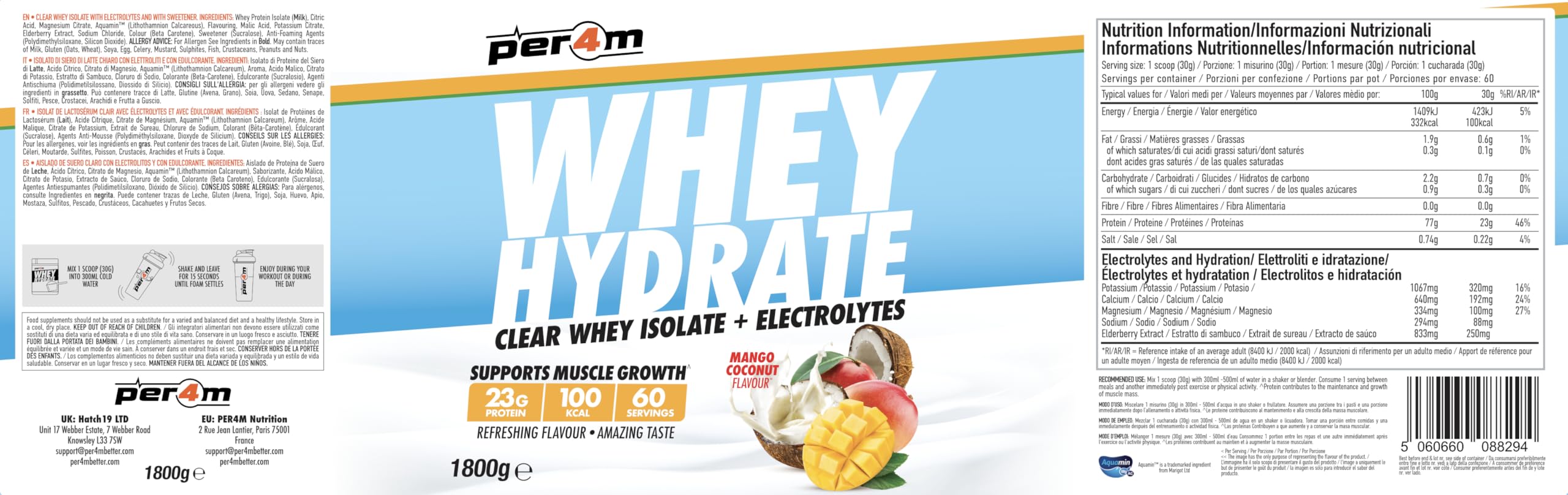Per4m Whey Hydrate