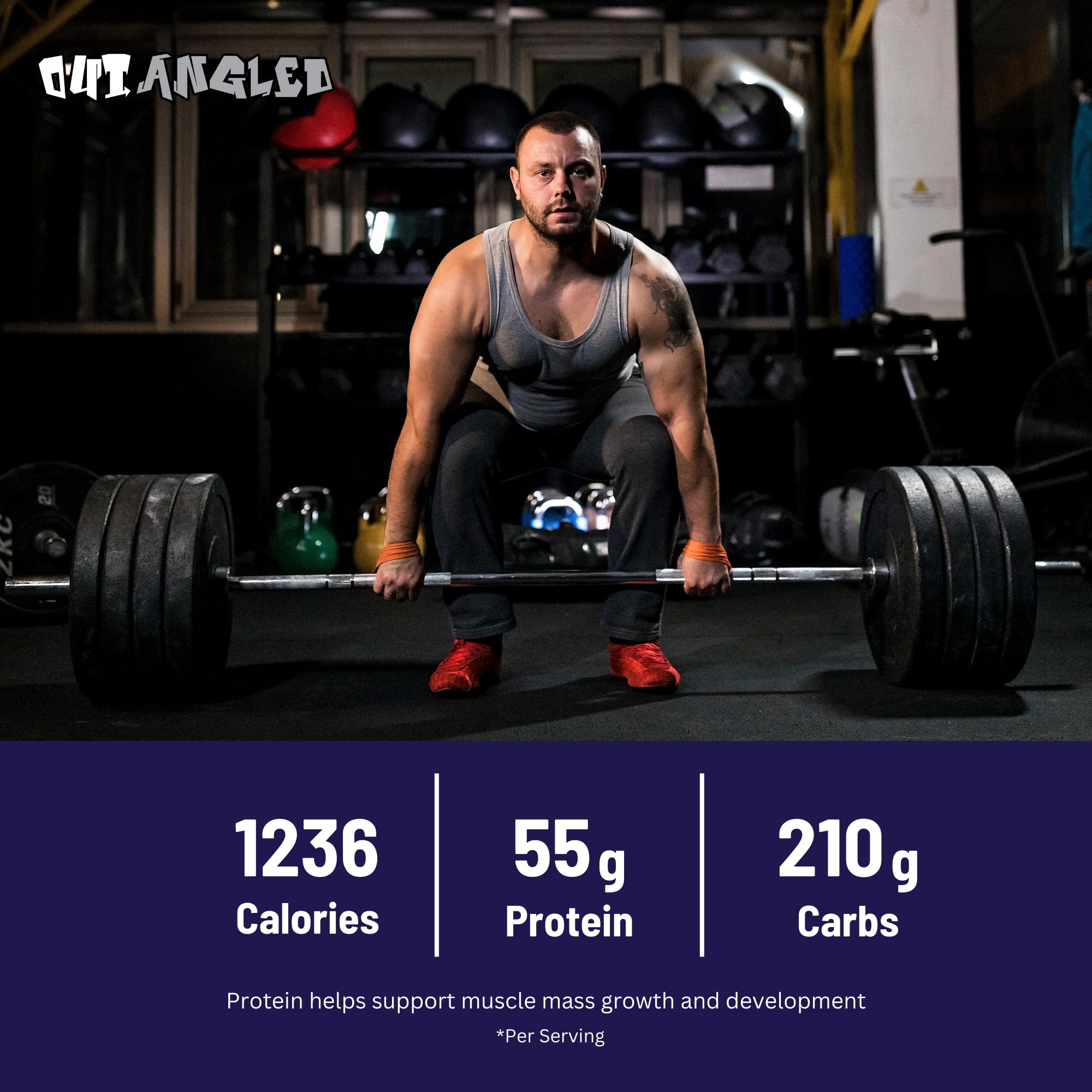 Outangled Method Mass - Weight Gainer Powder