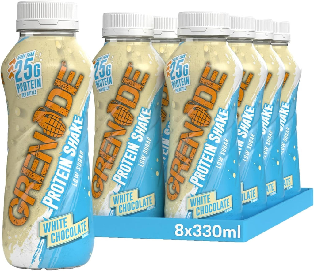 Grenade Protein Shake - 8x330ml / White Chocolate - Ready-To-Drinks
