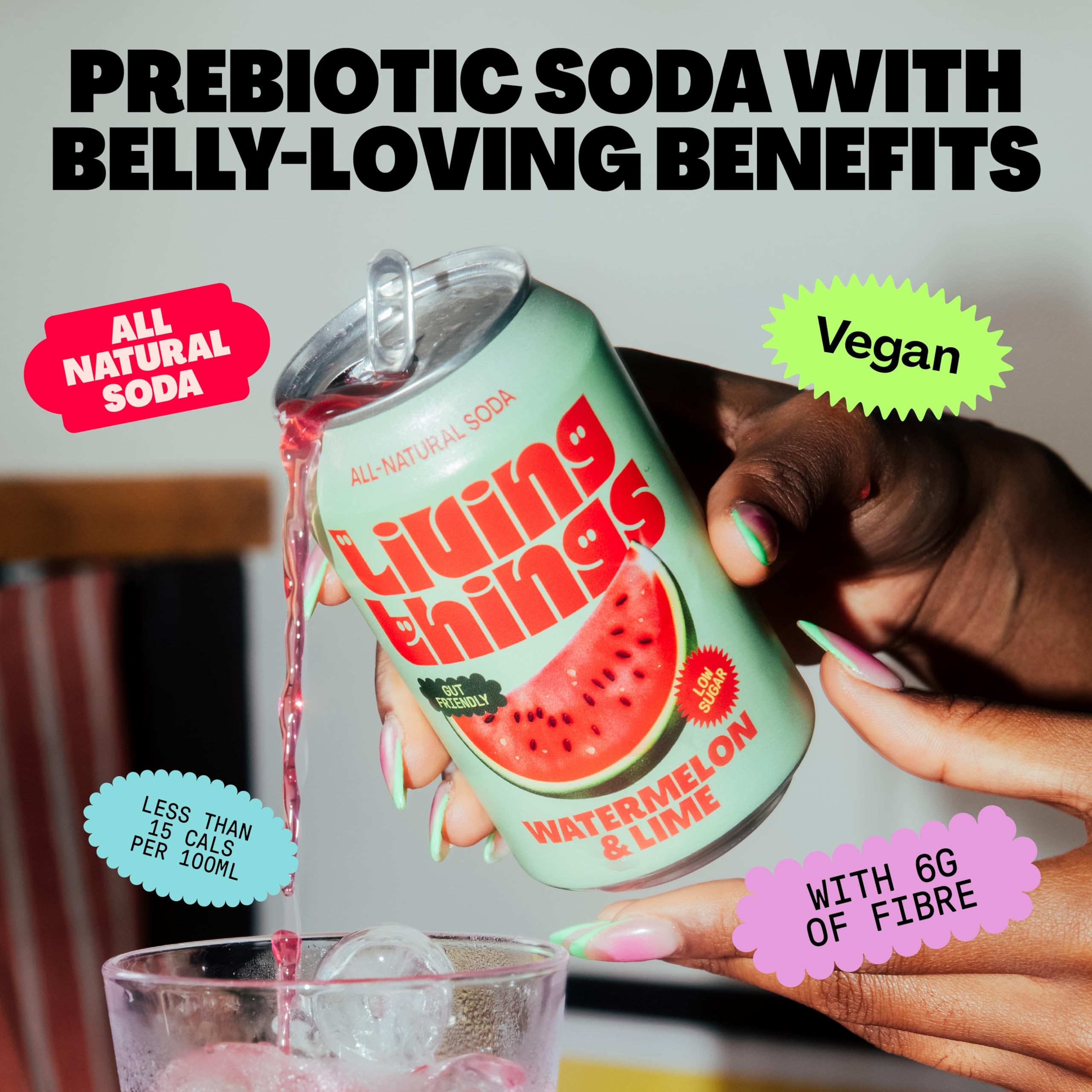 Living Things Prebiotic Soda