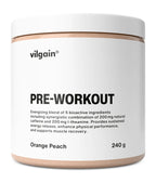 Vilgain Pre-Workout container with L-Citrulline Malate and Natcaff® caffeine