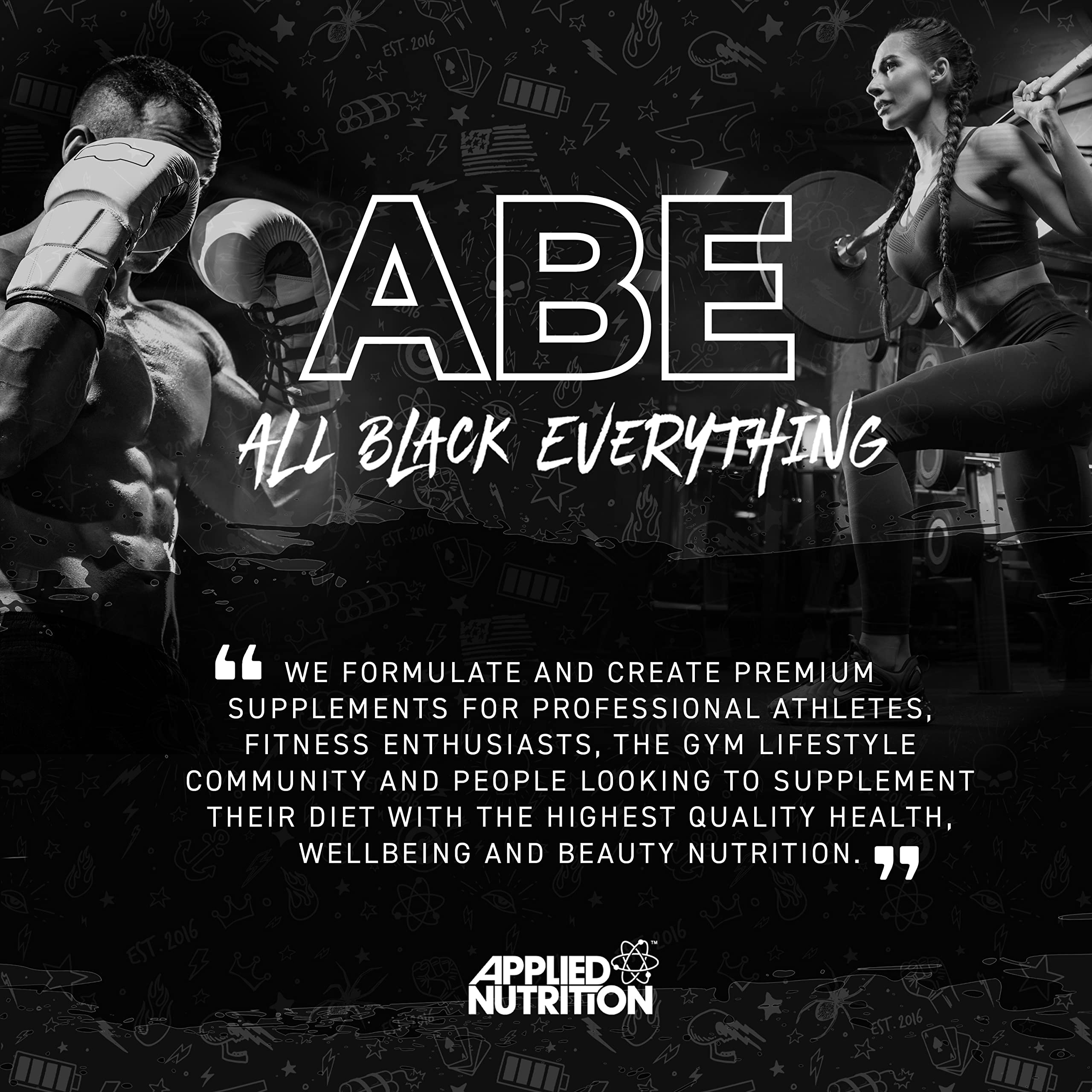 Applied Nutrition ABE (All Black Everything) Shred X - 90 Veg Caps - Fat Burners