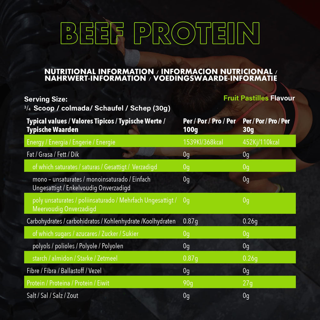 NXT Nutrition Beef Protein Isolate 1.8kg