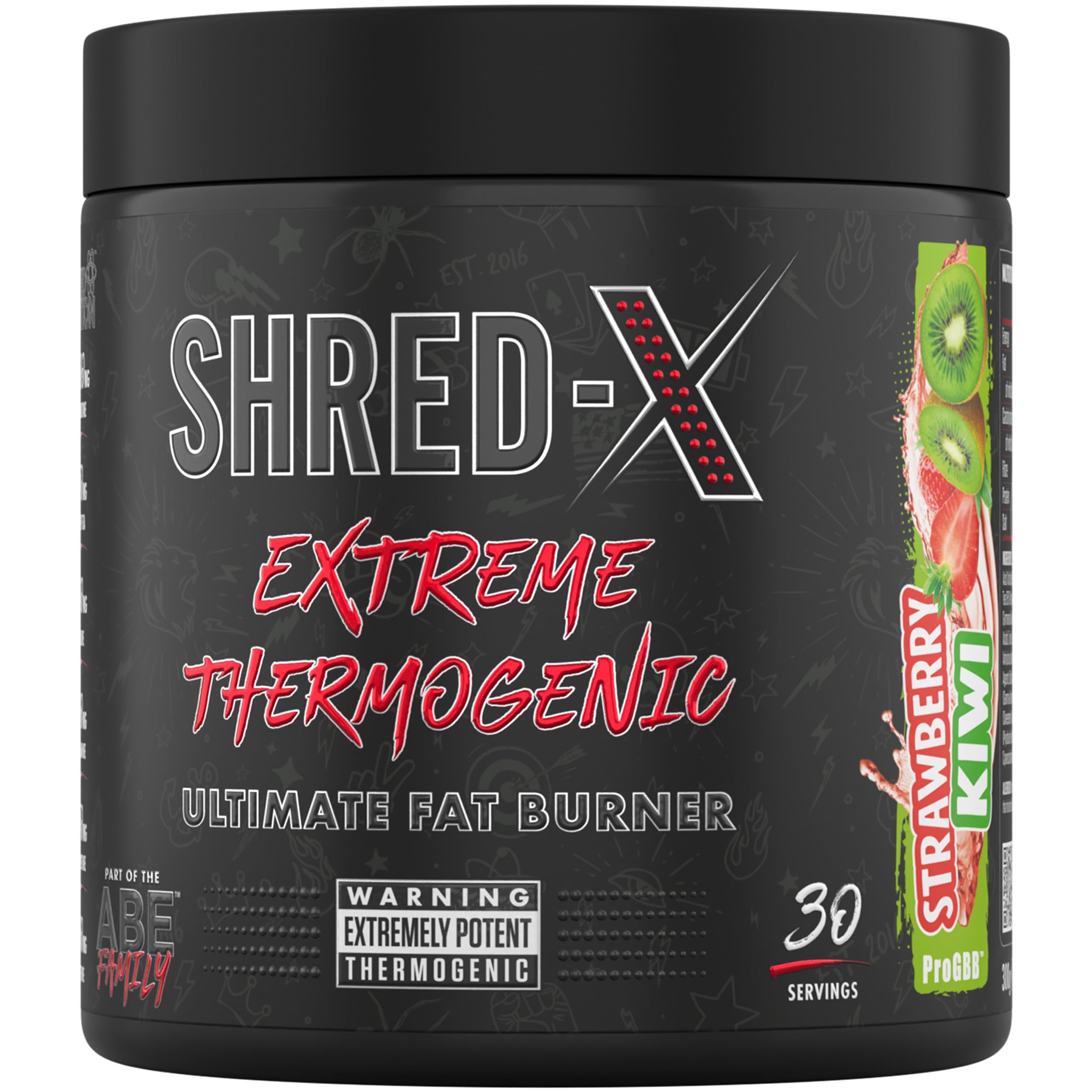 Applied Nutrition Shred-X Powder - 300g / Strawberry Kiwi - Weight Loss Support Powder