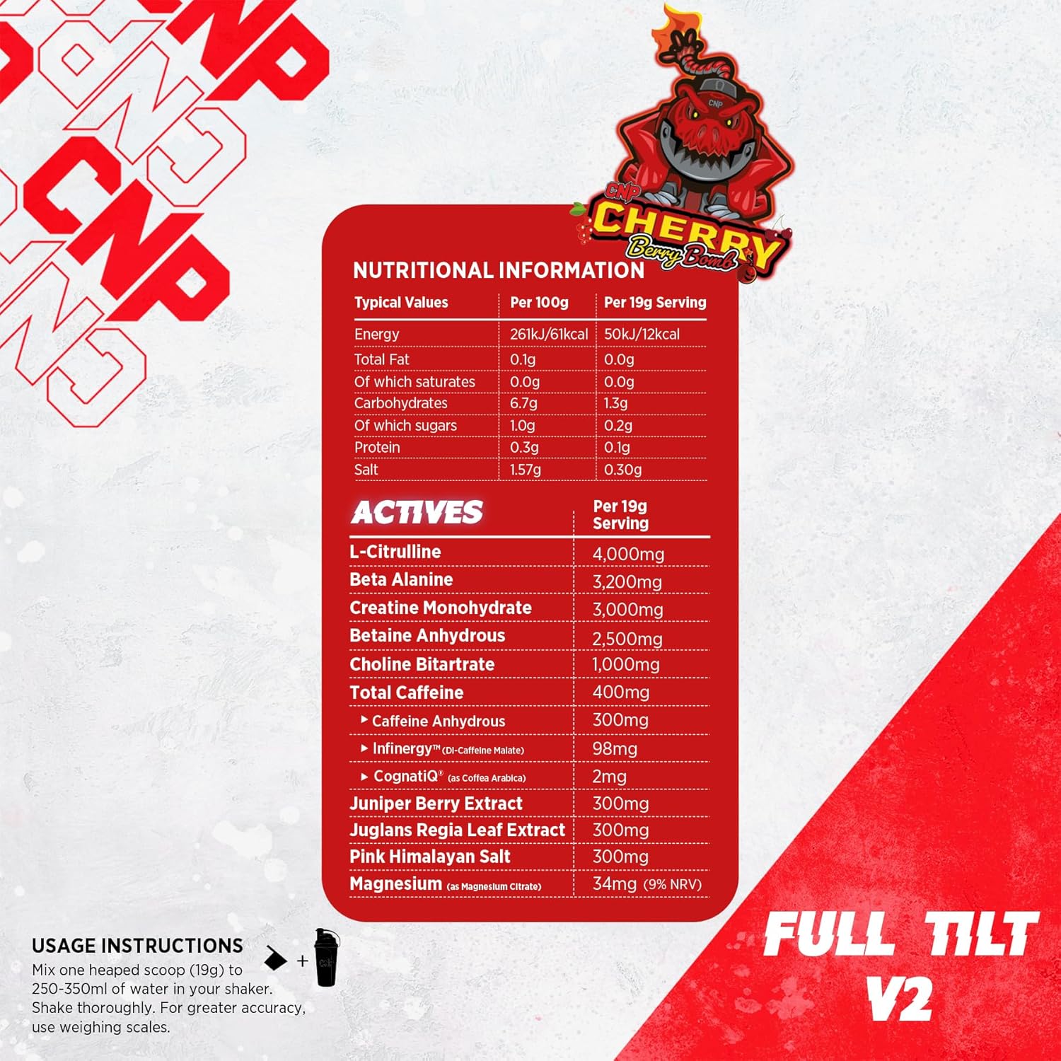 CNP Full Tilt V2 - Sports Supplements