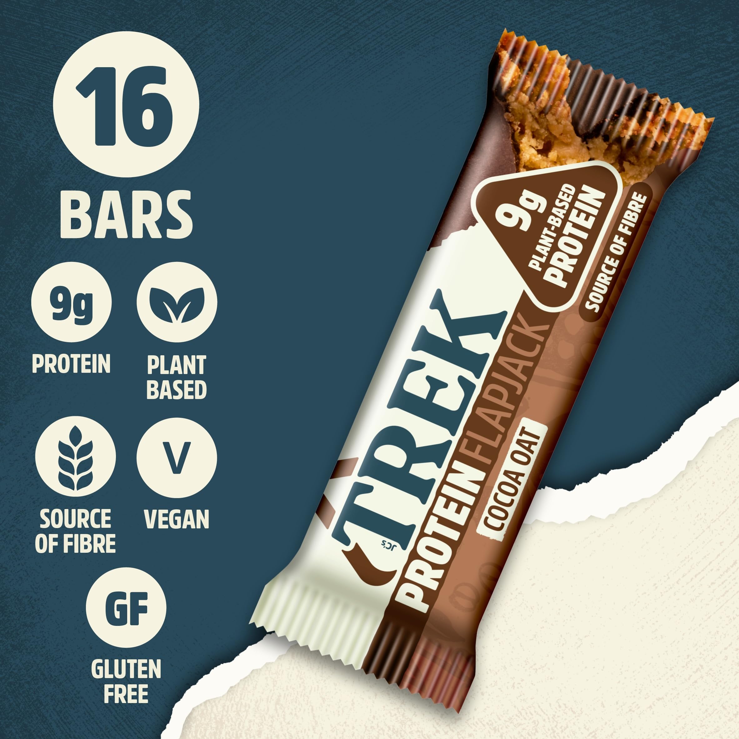 TREK Protein Flapjack - High Protein