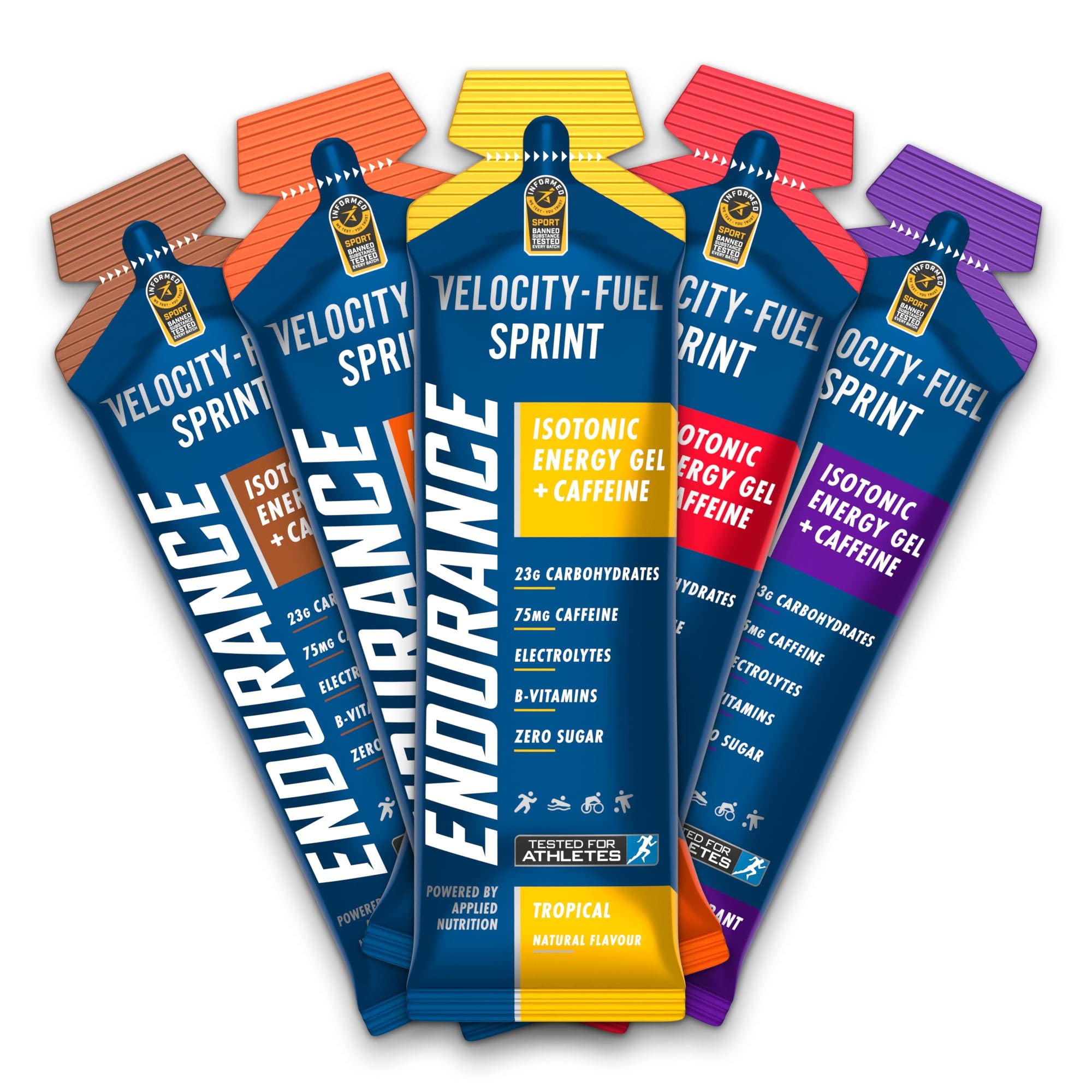 Applied Nutrition Endurance Velocity Sprint Gel - Energy Gels