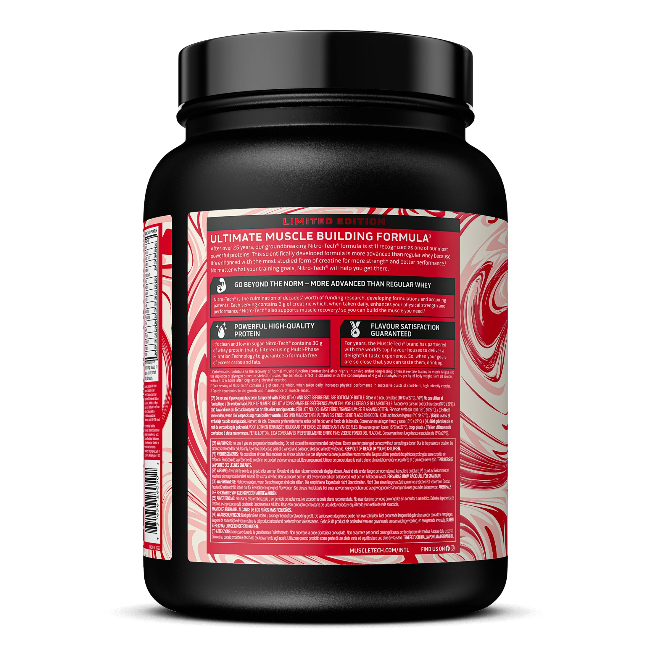 Muscletech Nitro Tech - Whey Protein Powder