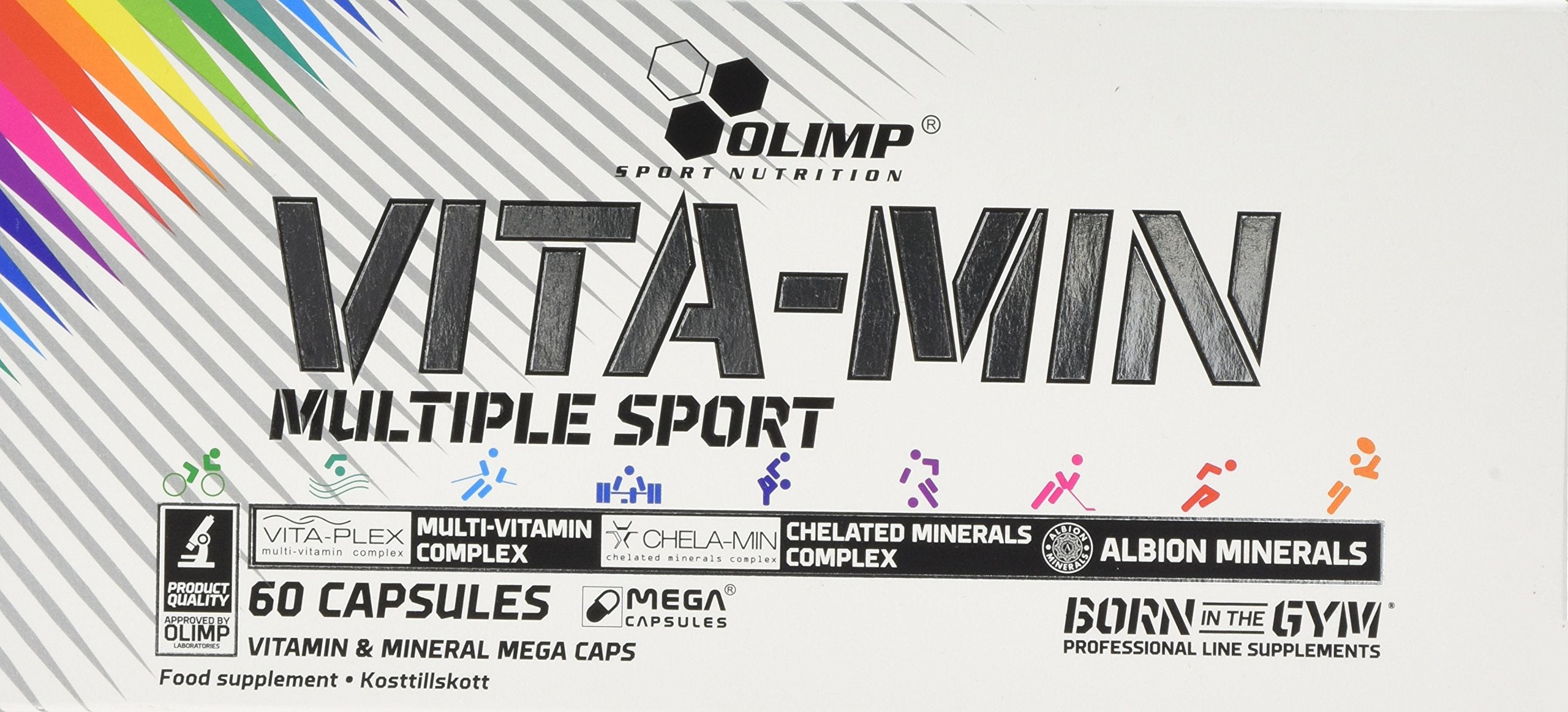 Olimp Sport Nutrition Vita-Min Multiple Sport - 60 Caps - Vinegar Capsules