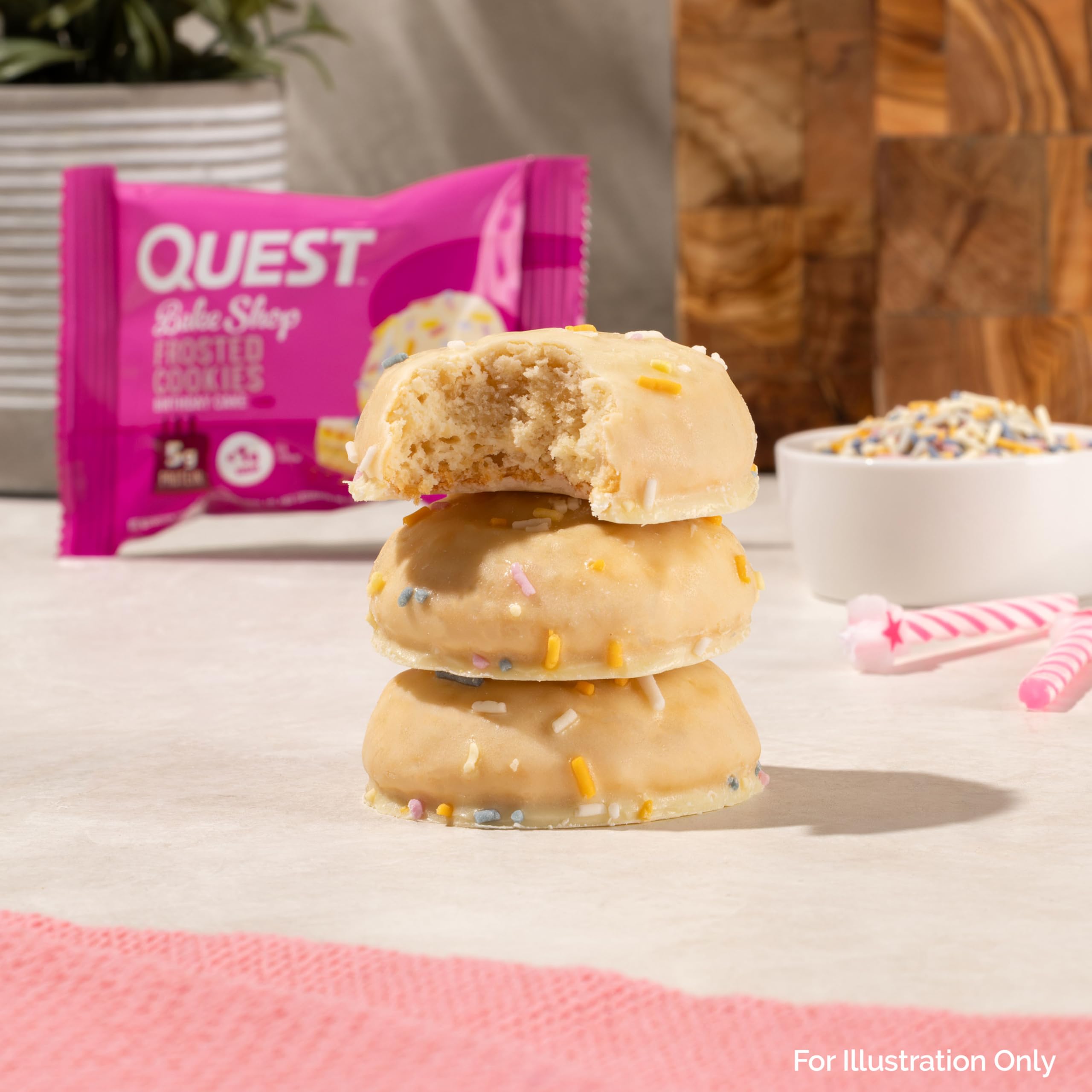 Quest Nutrition Frosted Cookies - Protein Cookies