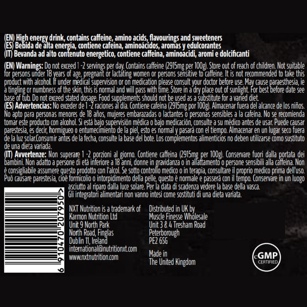 NXT Nutrition TNT Nuclear 420g