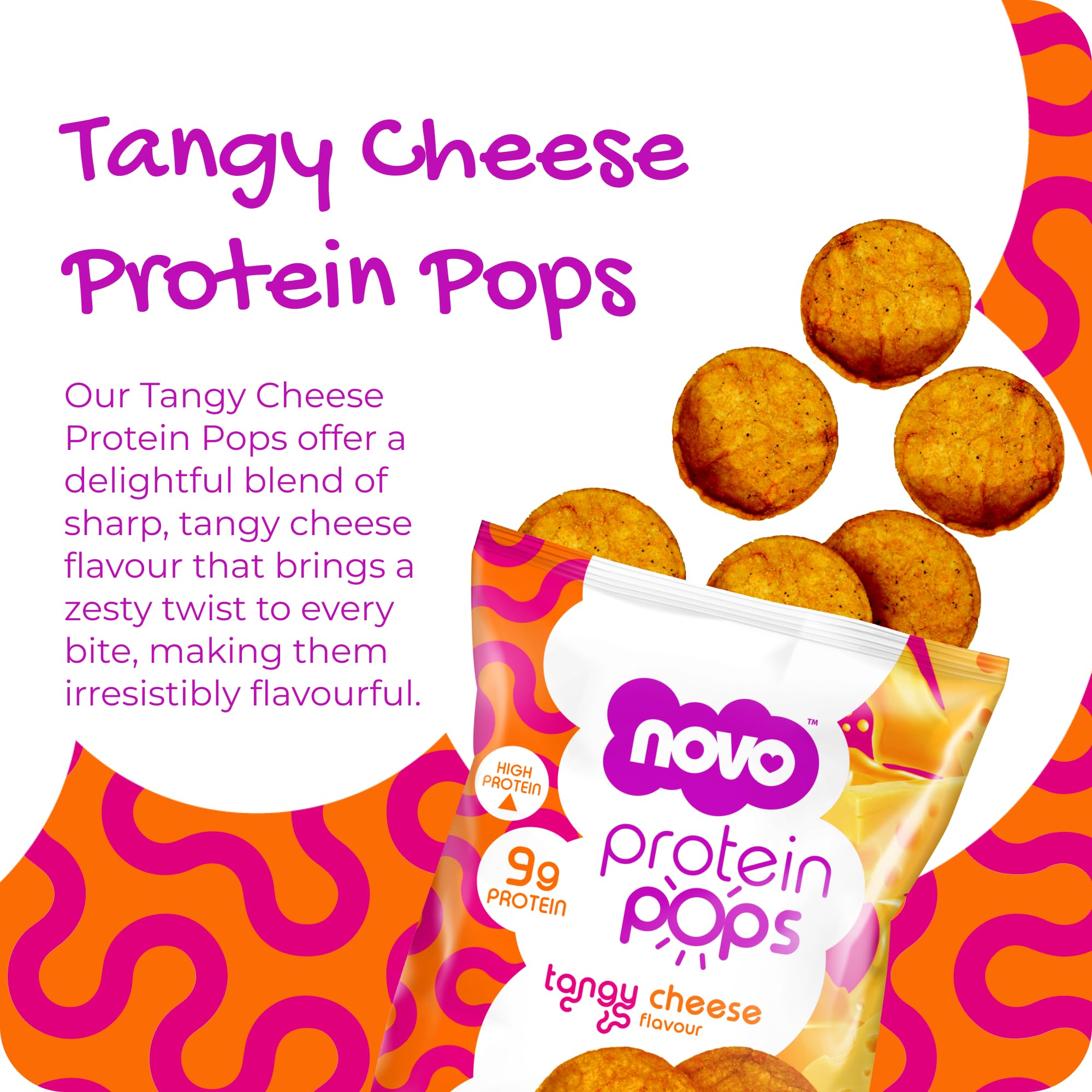 Novo Nutrition Novo Protein Pops - Protein Crisps