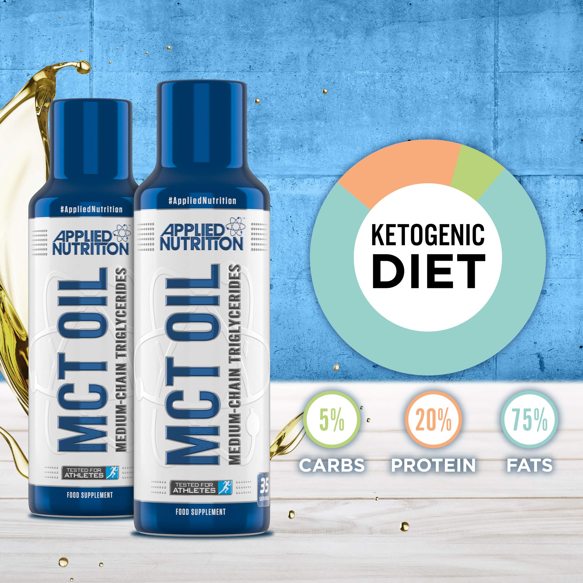 Applied Nutrition MCT Oil - 490ml - MCT Oil