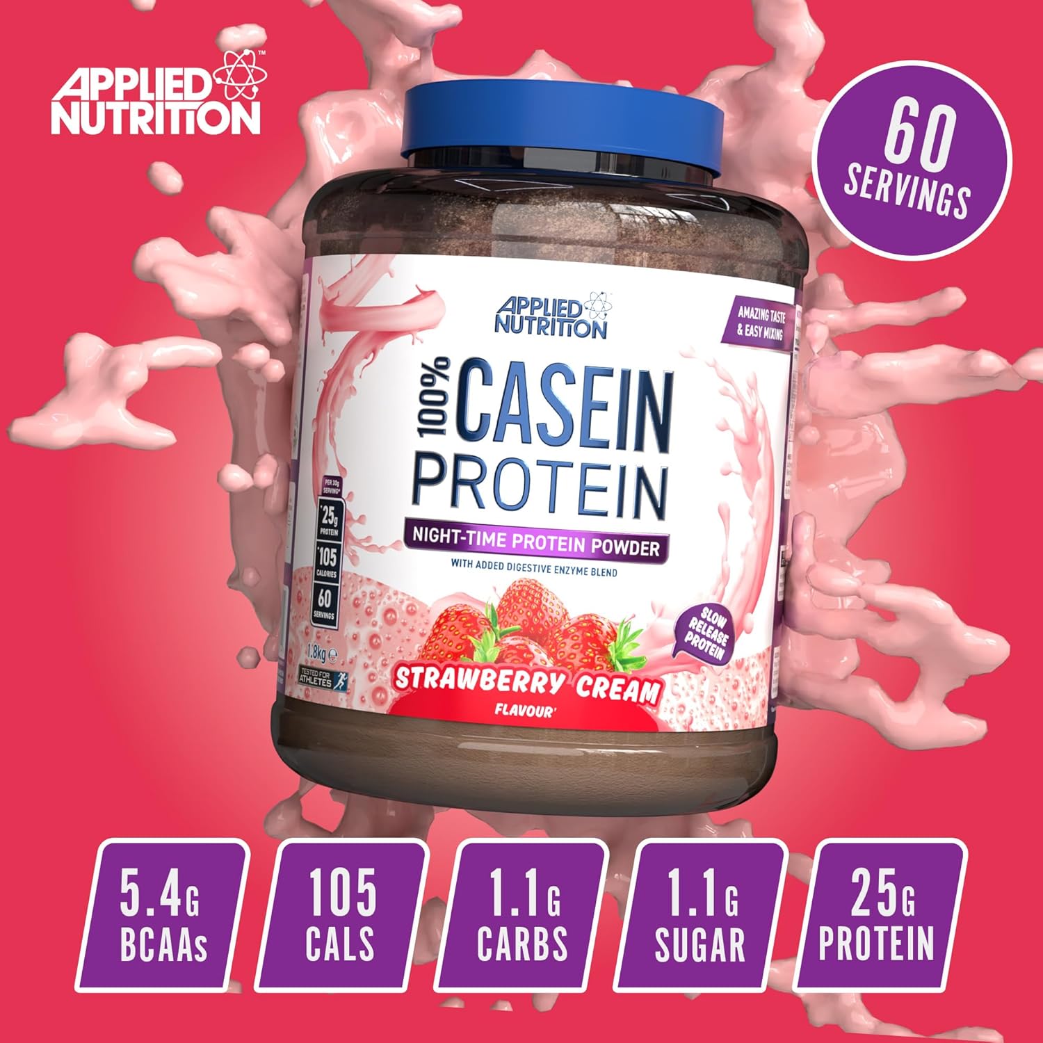 Applied Nutrition Casein - Micellar Casein Protein Powder
