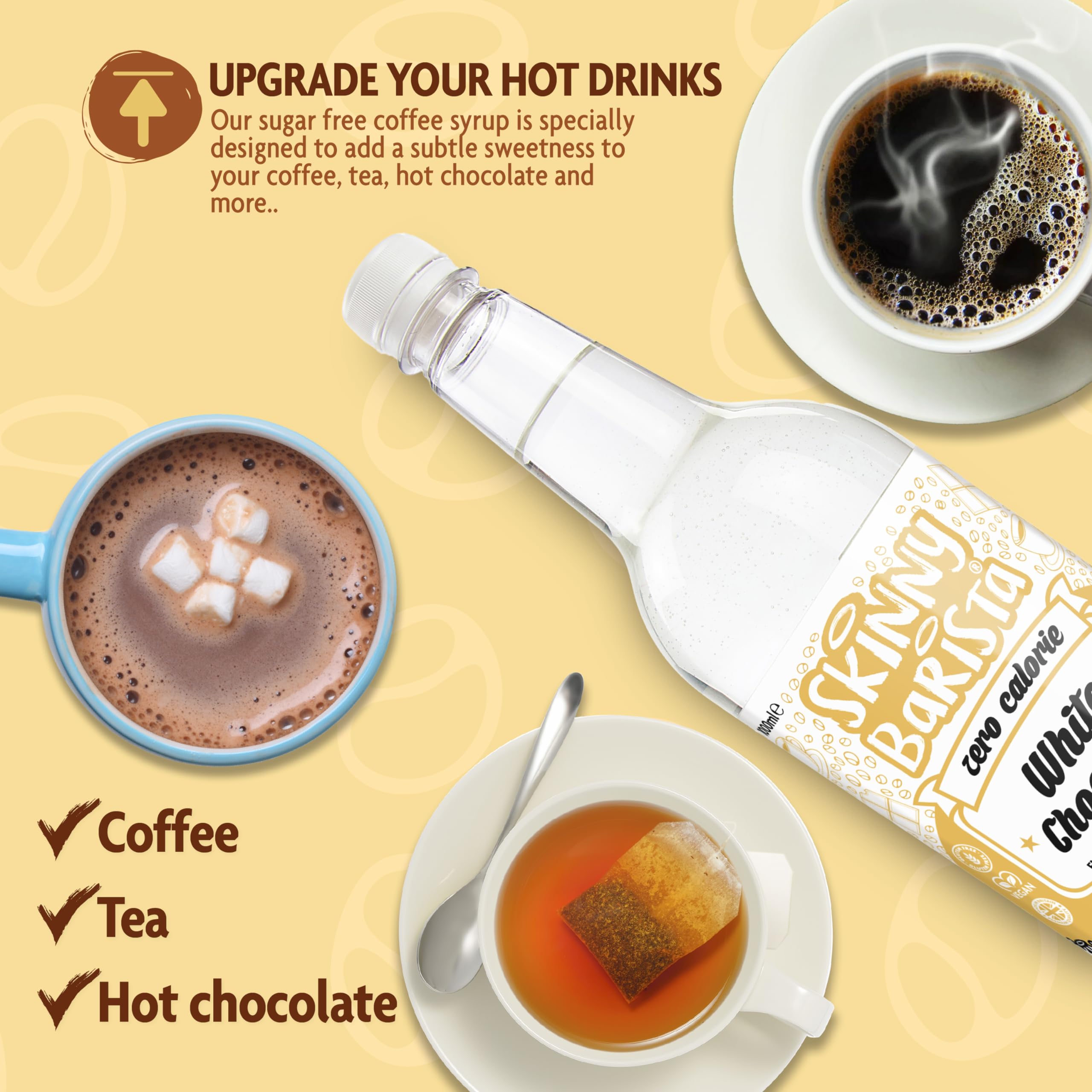 The Skinny Food Co Skinny Barista Zero Calorie Coffee Syrup - Zero VAT ZER001