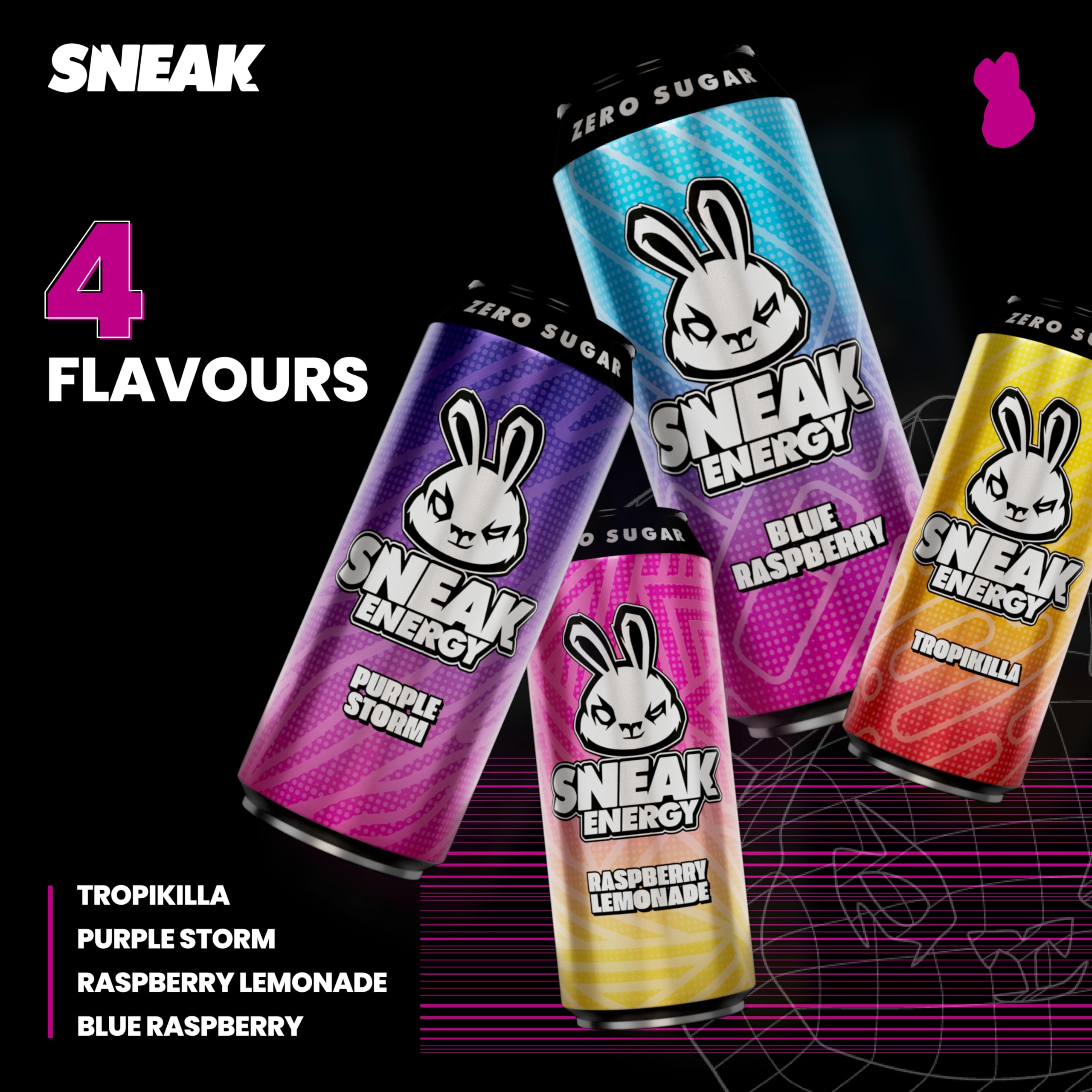 SNEAK Energy - Energy Ready-to-Drinks