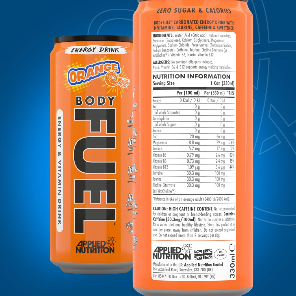 Applied Nutrition Body Fuel Energy Can