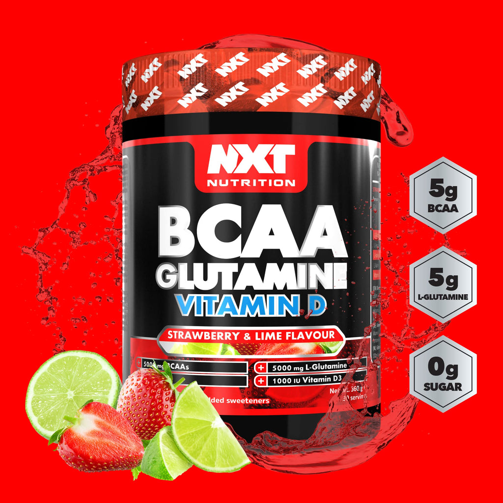 NXT Nutrition BCAA, Glutamine & VIt D 360g