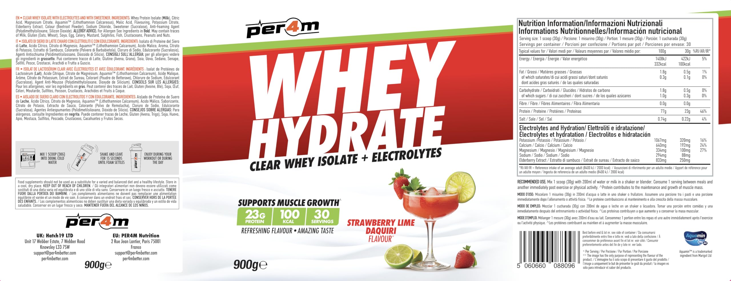 Per4m Whey Hydrate