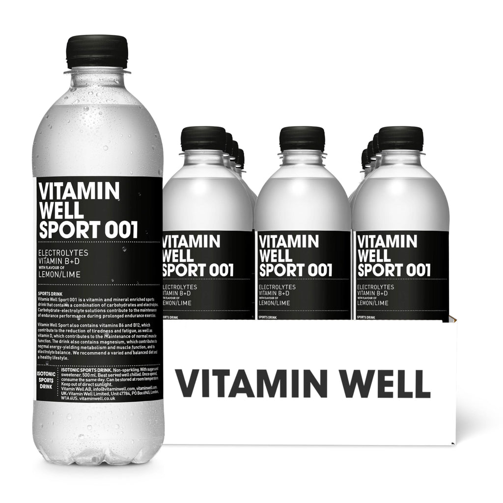 Vitamin Well Sport 001 (Isotonic) 12x500ml