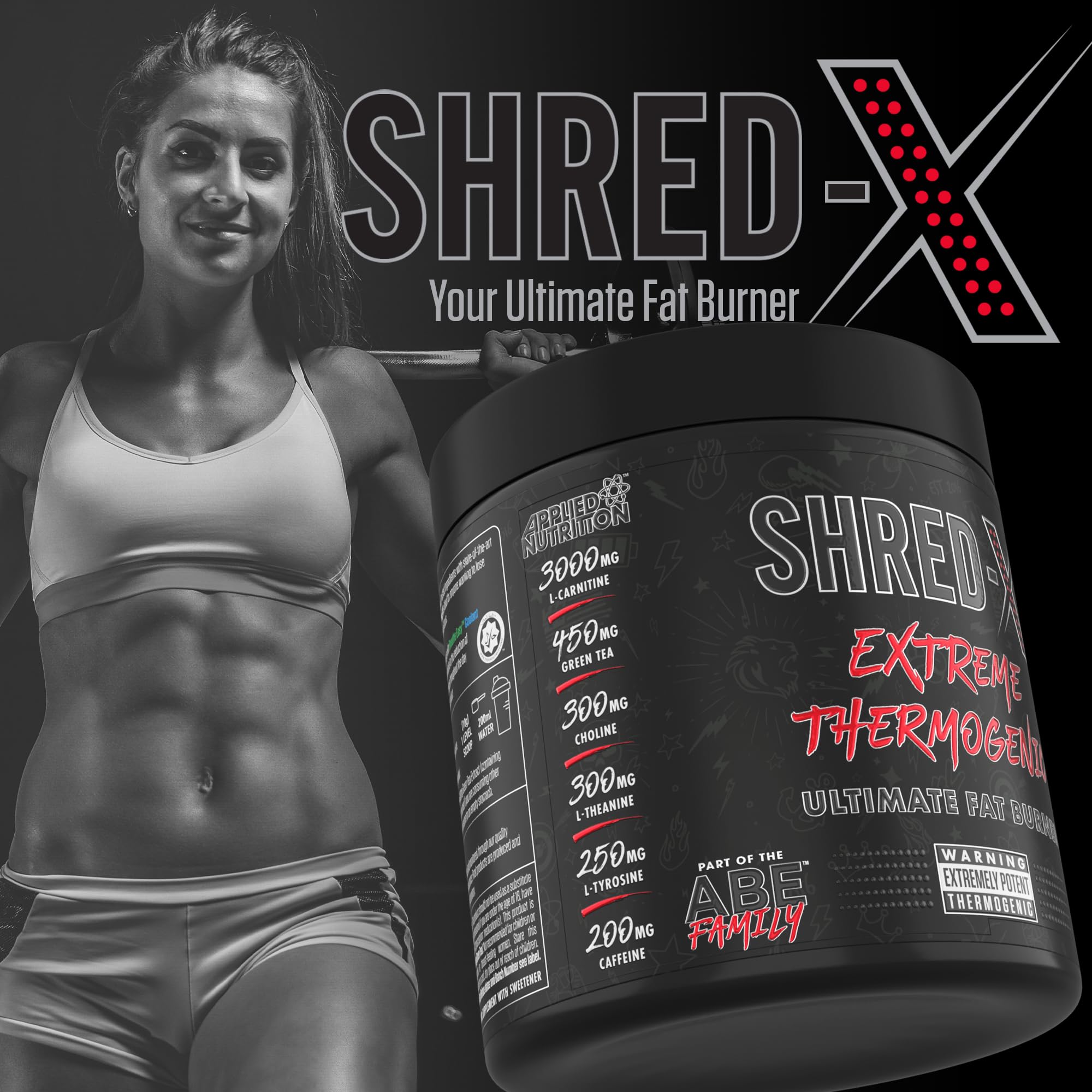 Applied Nutrition Shred-X Powder - Weight Loss Support Powder