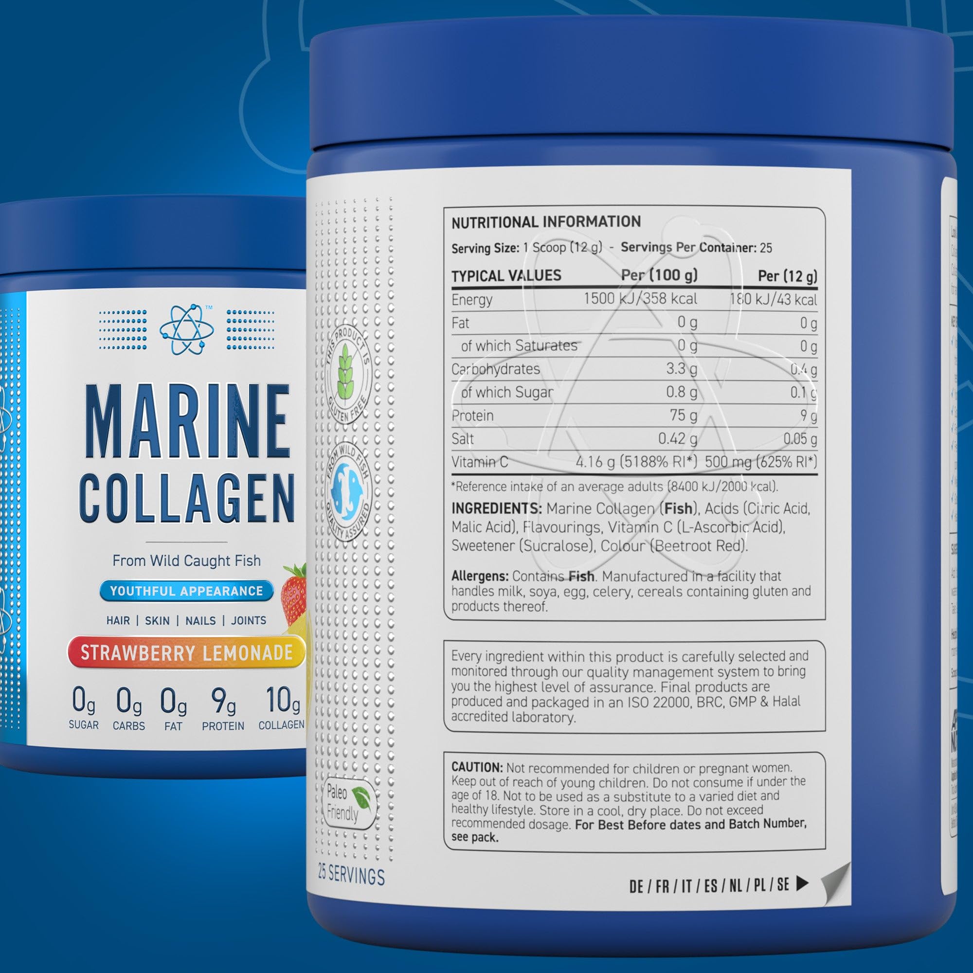 Applied Nutrition Marine Collagen - Marine Collagen Powder