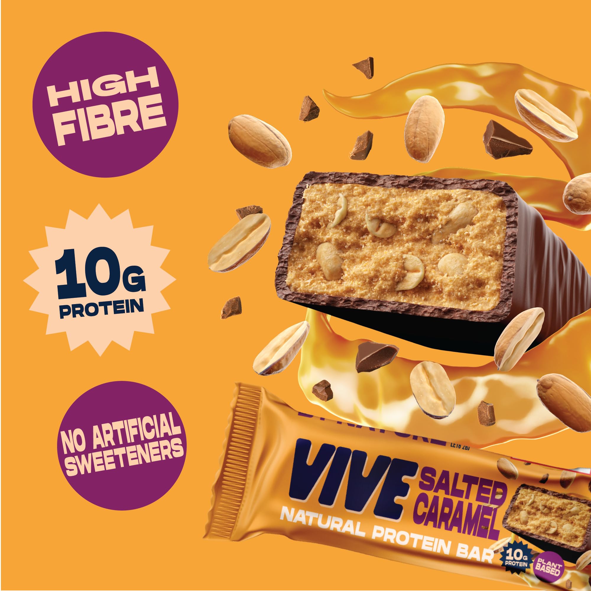 Vive Natural Protein Snack Bar - Protein Bars