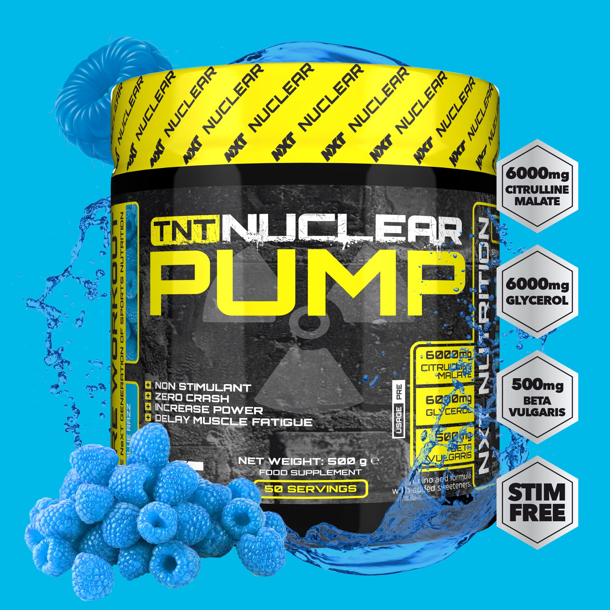 NXT Nutrition TNT Nuclear Pump 500g