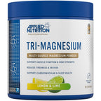 Applied Nutrition Tri-Magnesium Powder with Lemon & Lime for restful sleep and magnesium bisglycinate